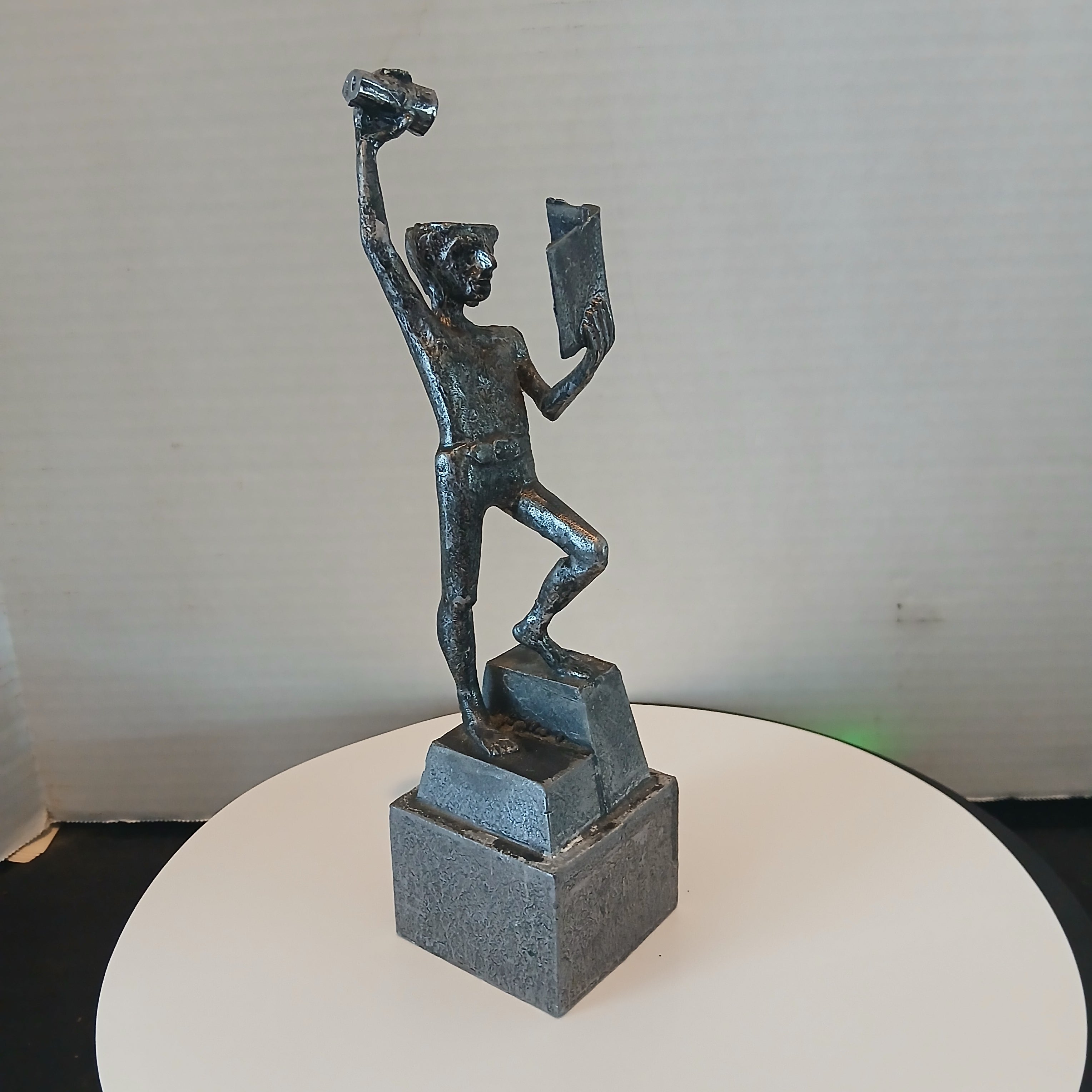 After Jef Claerhout Bronze Beeld Fonske Sapientiae