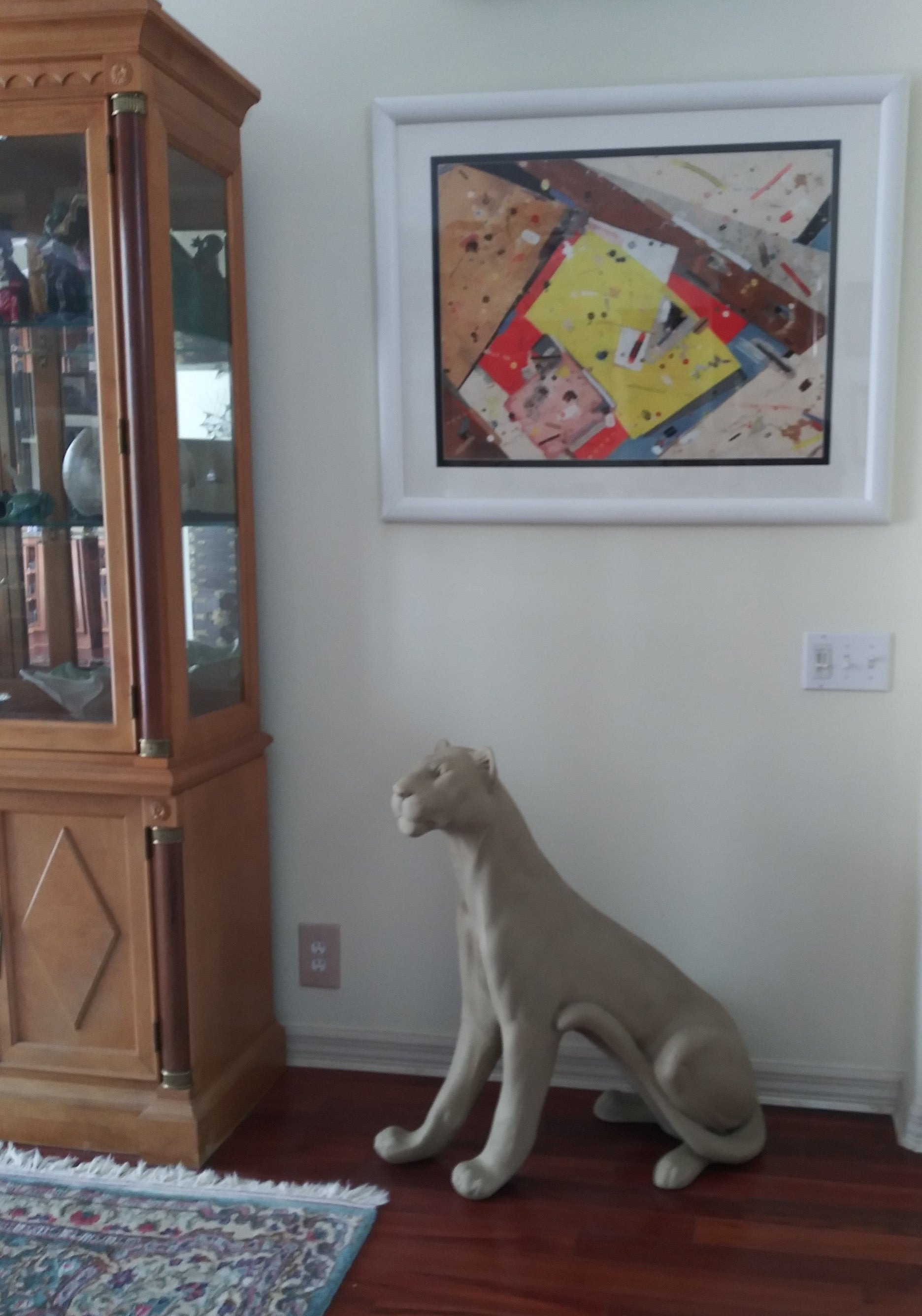 1970s Original Greenstein Action Painting