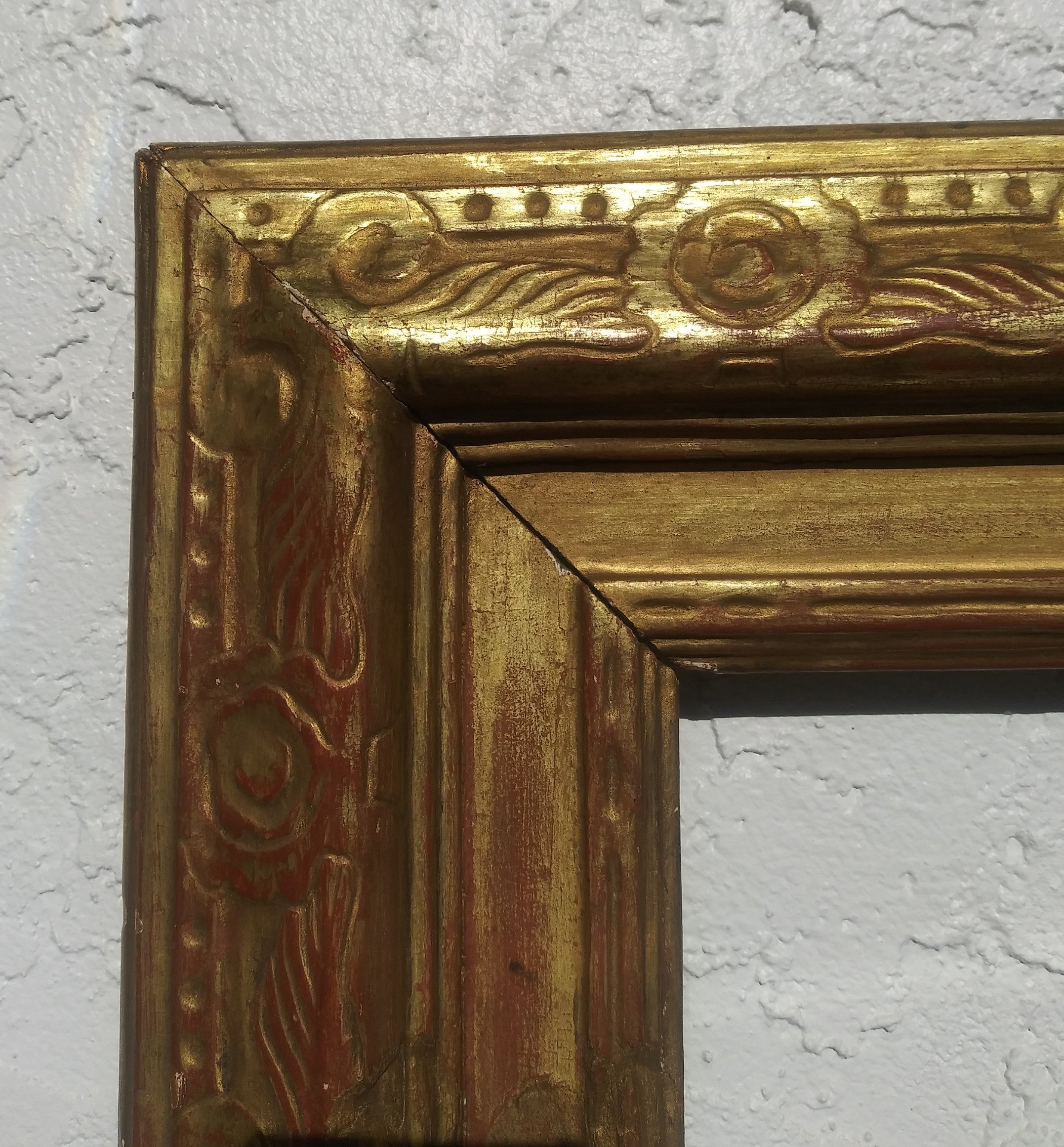 Arts and Crafts Period Frame signed by F. X. Ferg, Philadelphia c. 1920s 35"x43"