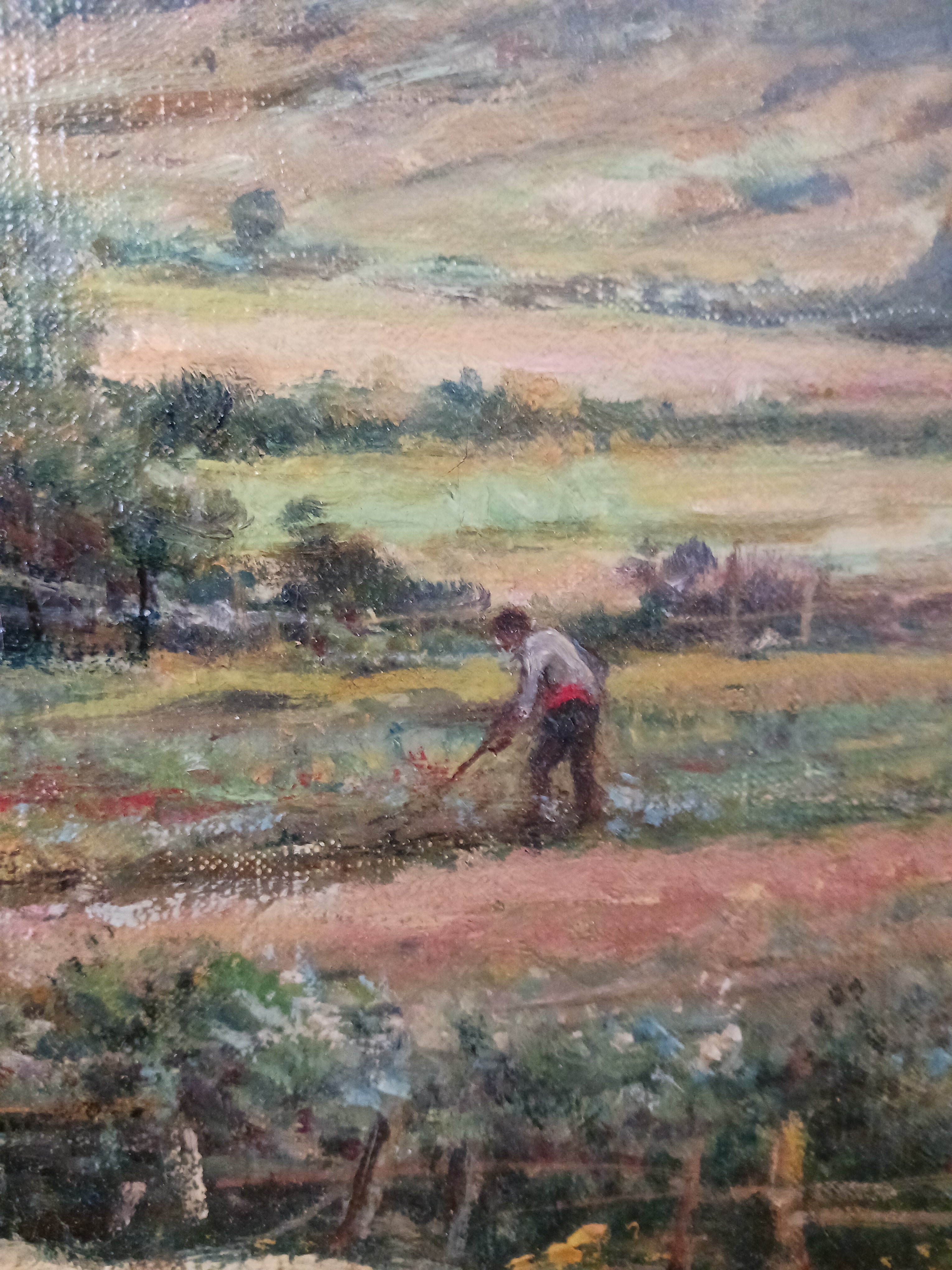 Late 19th Century Dutch Landscape by Georges Philibert Charles Maroniez