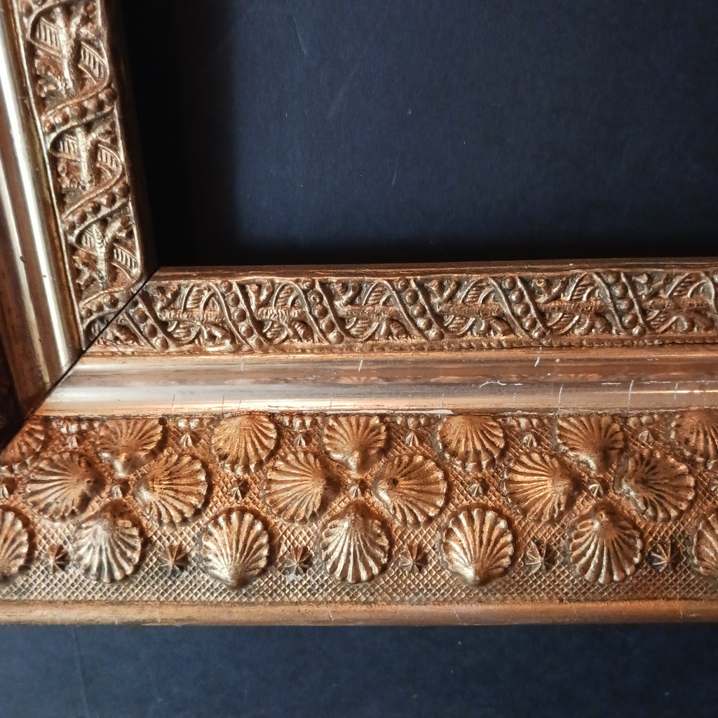 19th Century Seashell Design Frame for Painting- Wow! Great for Marine Painting