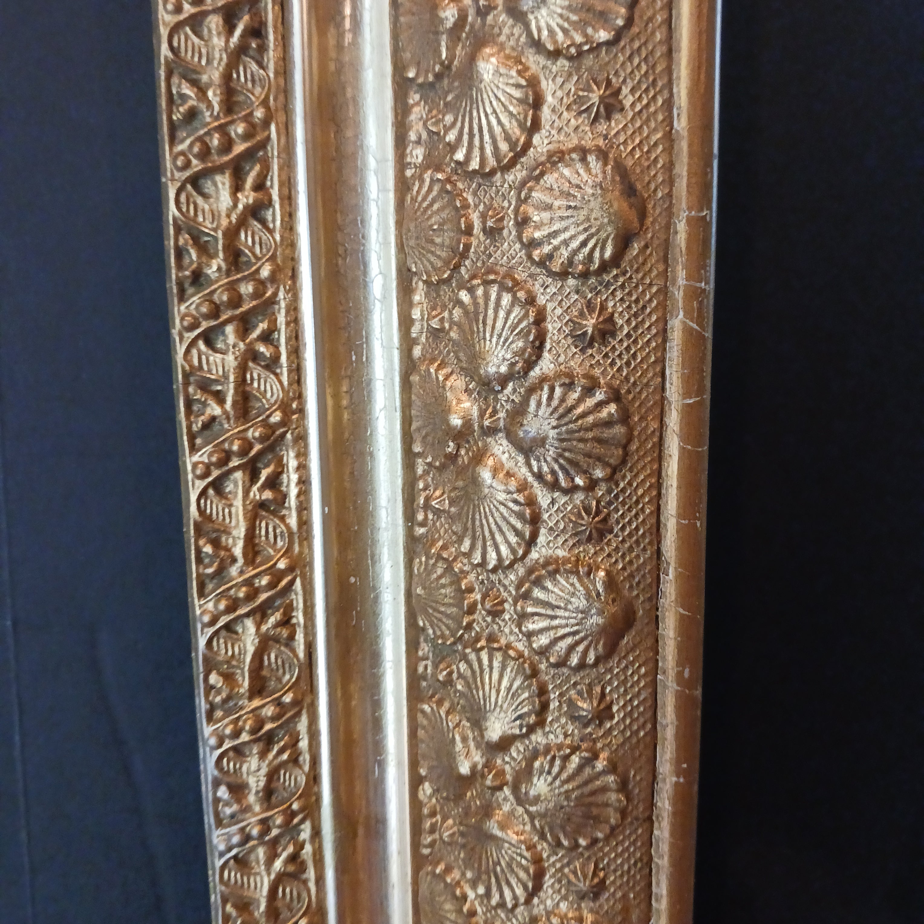 19th Century Seashell Design Frame for Painting- Wow! Great for Marine Painting