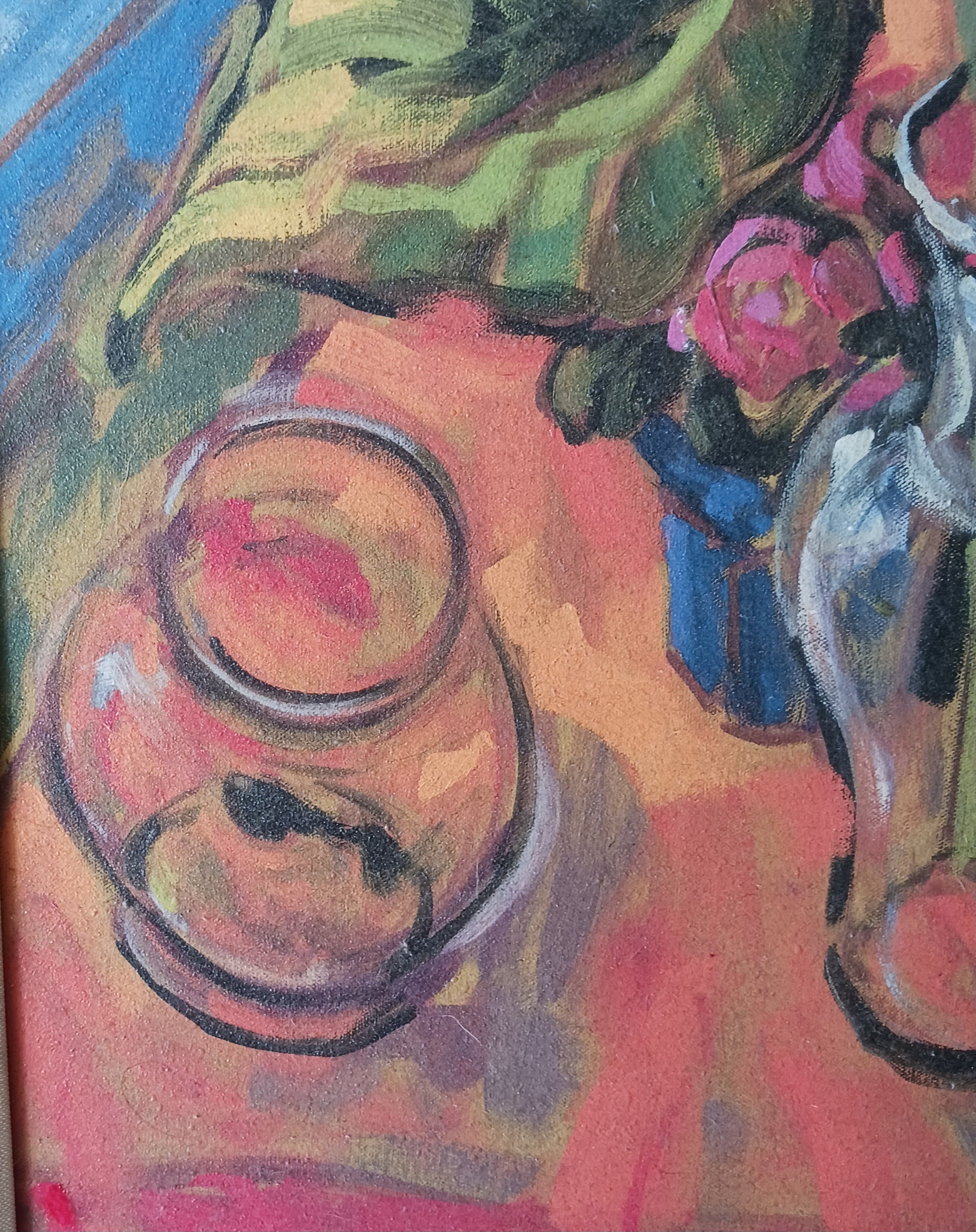 Fabulous Jae Dougall Still Life with Nude