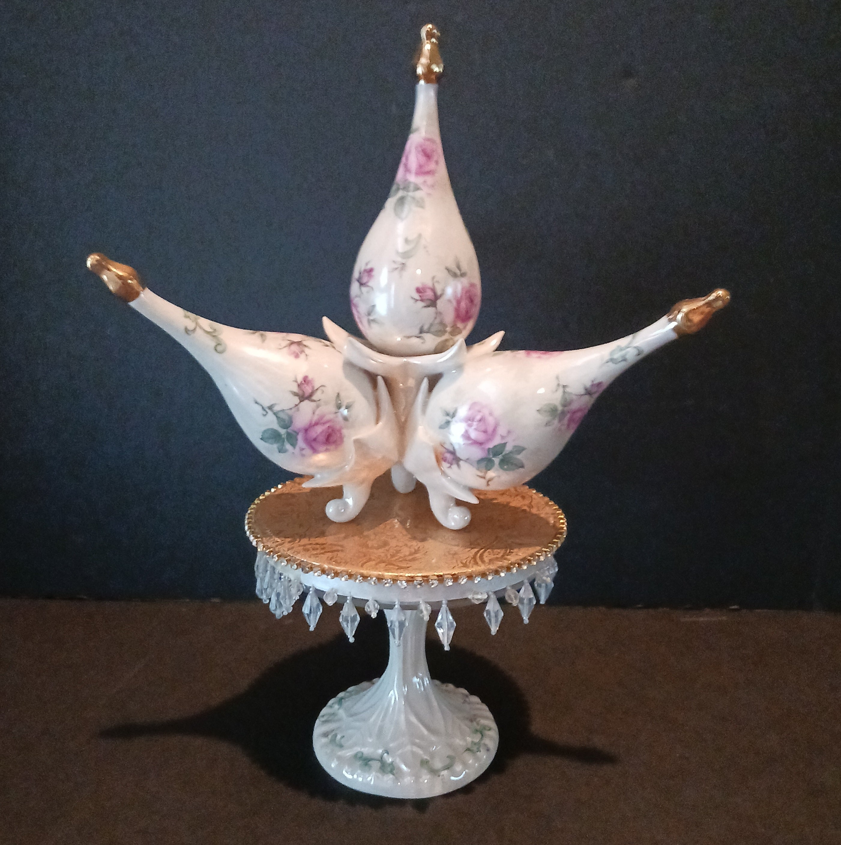 Fabulous Porcelain Sculpture by World Famous Ceramicist Rain Harris