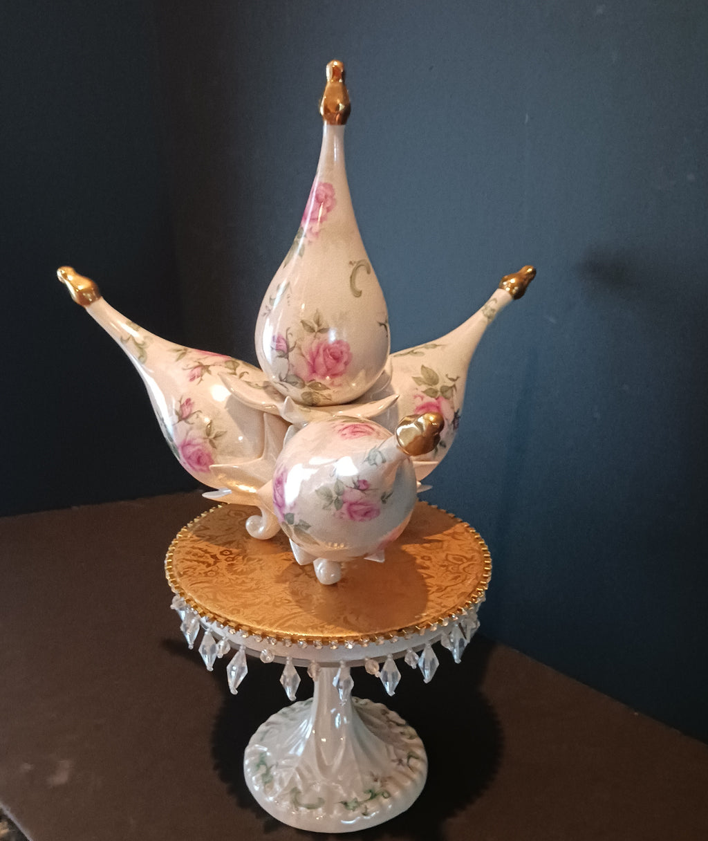 Fabulous Porcelain Sculpture by World Famous Ceramicist Rain Harris