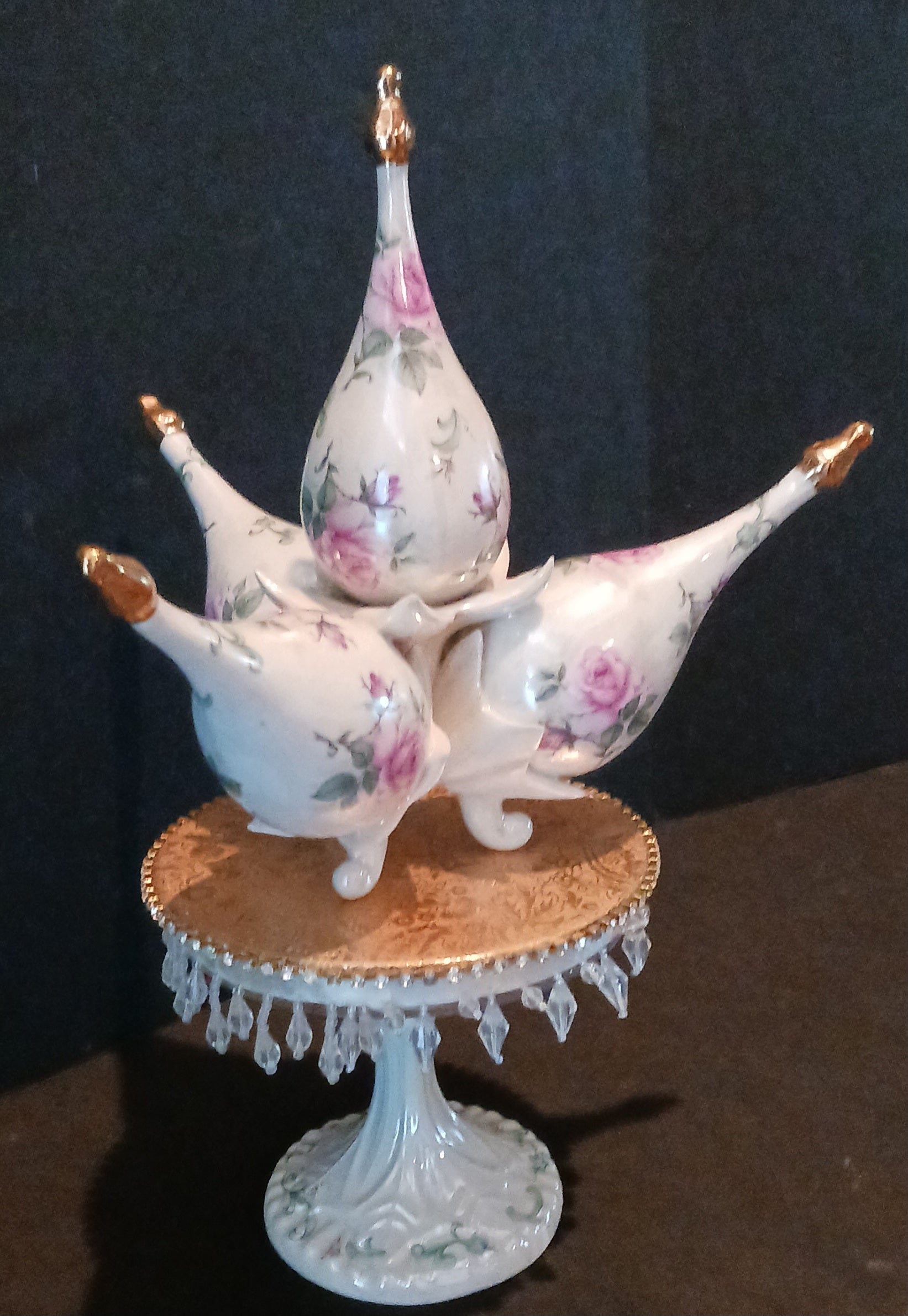 Fabulous Porcelain Sculpture by World Famous Ceramicist Rain Harris