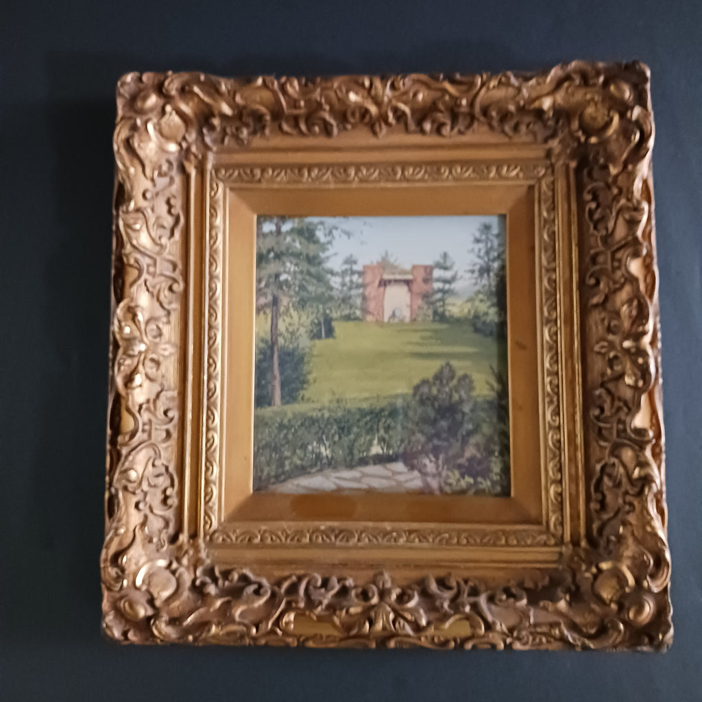 1920s Watercolor of Linden Court