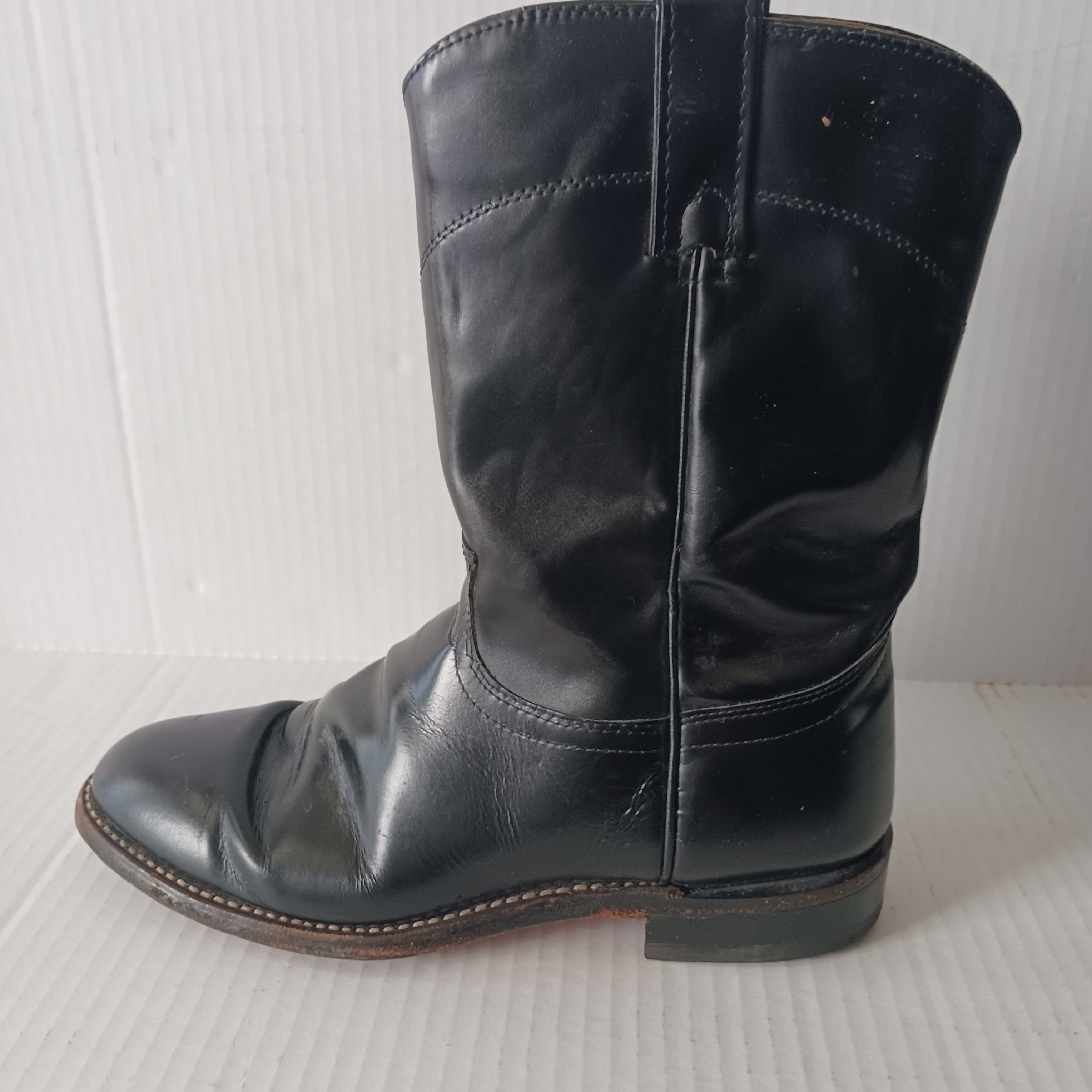 Vintage Pair of Handcrafted J. Chisholm Boots Men's Size 8 Women's Size 9