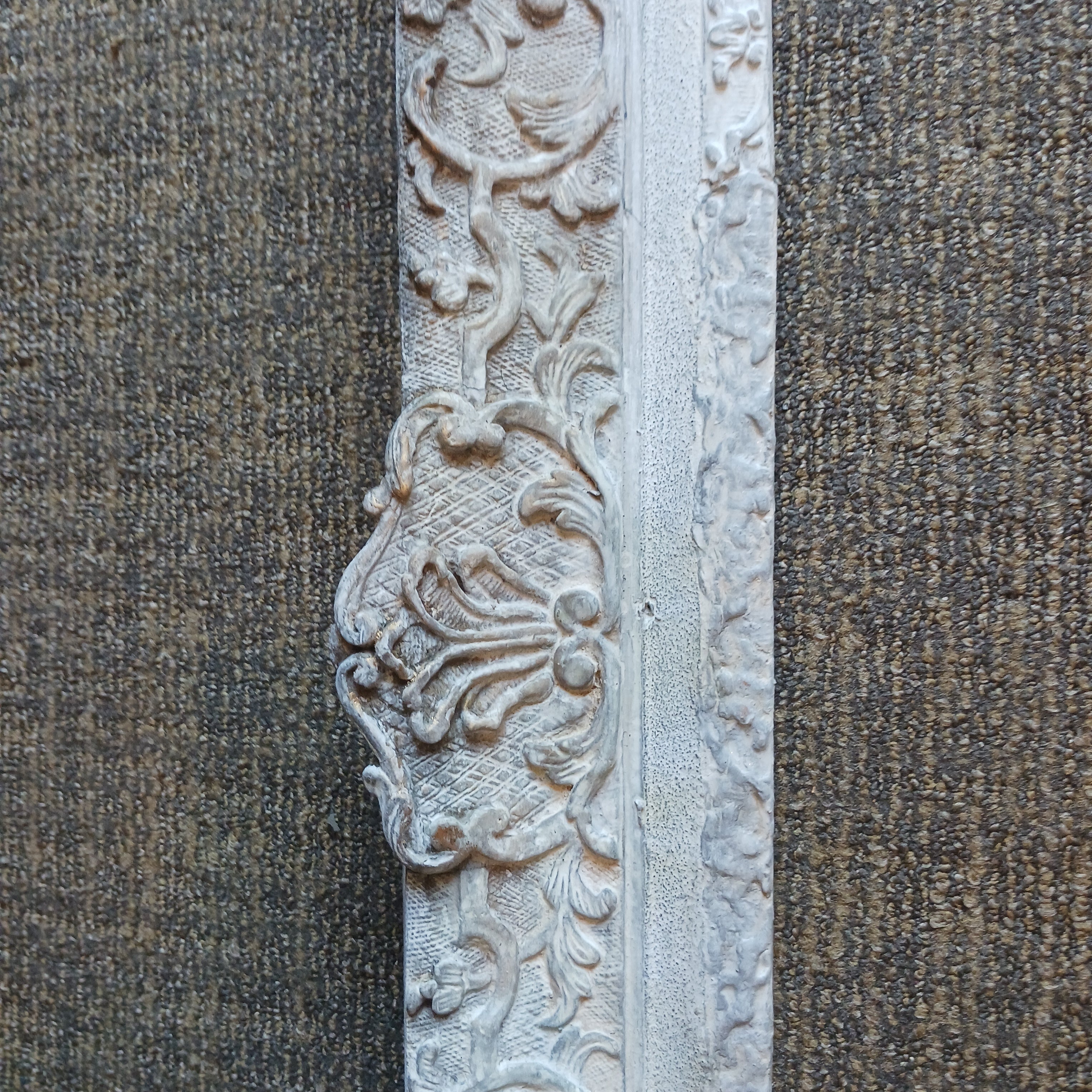 Large Antique French Provincial Style Frame 34 3/4" x 44 1/2" rabbet S showcaseshop (1857)