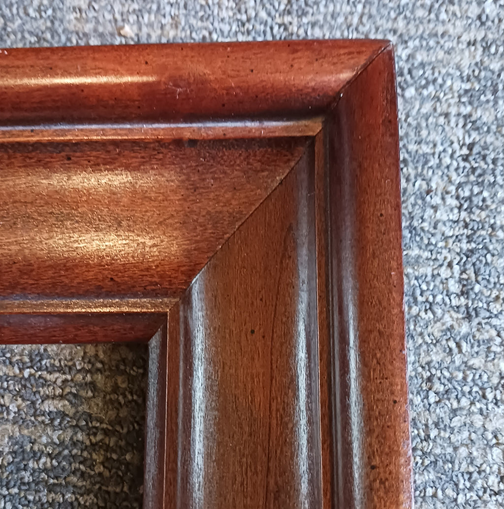 Simply Beautiful Wide Shallow Cove Cherry Picture Frame 8 x 10