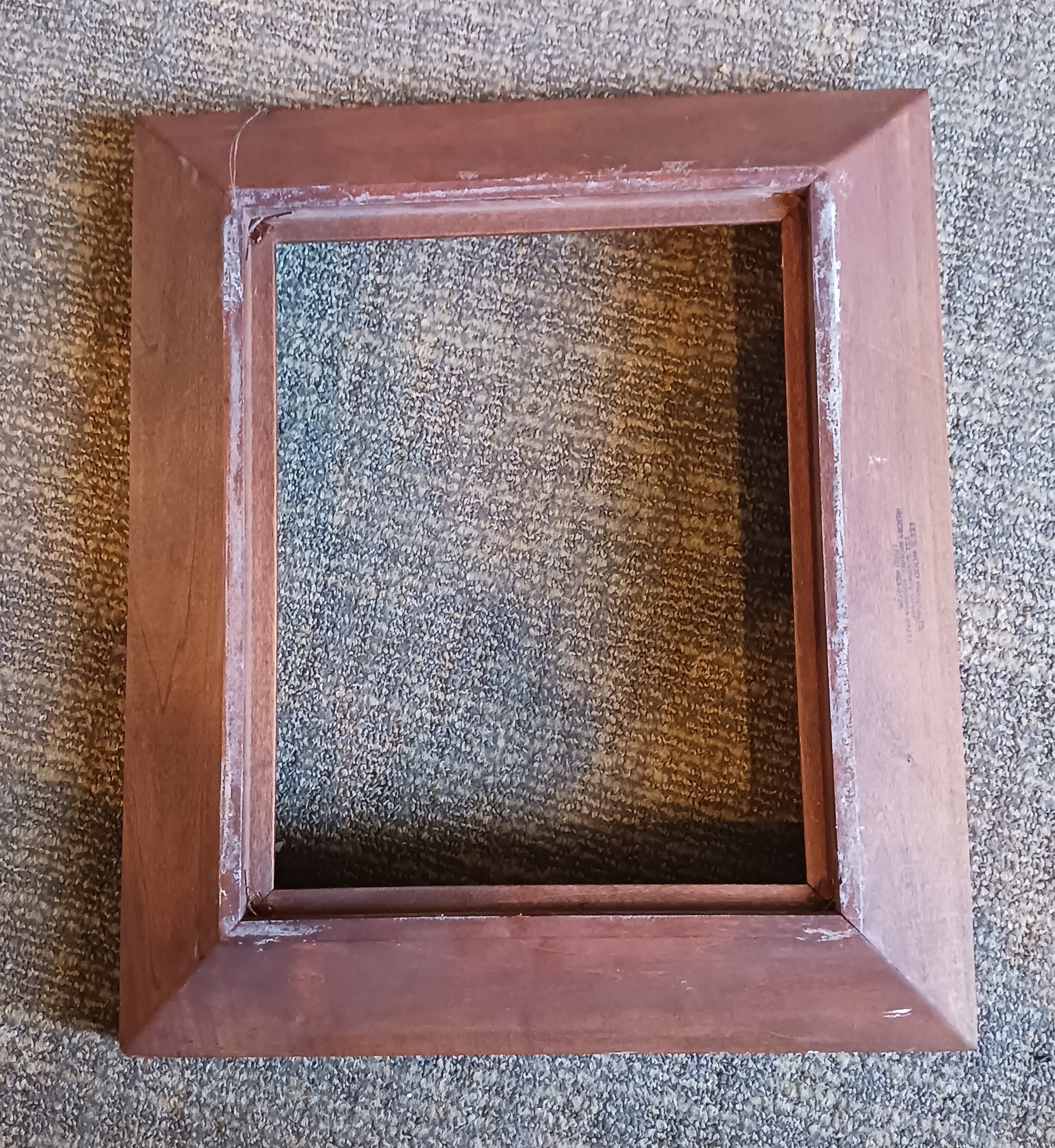 Simply Beautiful Wide Shallow Cove Cherry Picture Frame 8 x 10