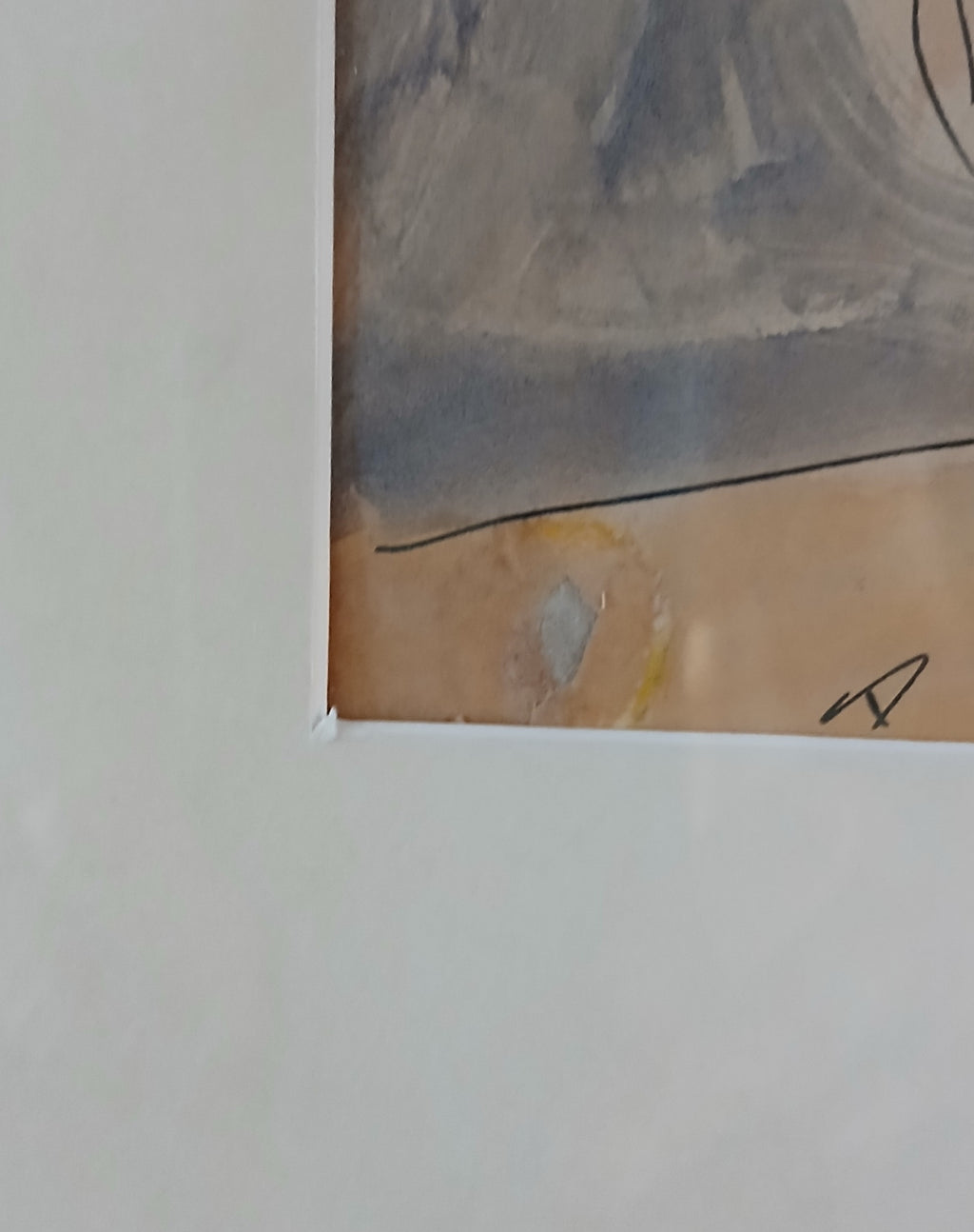 Abraham Walkowitz Watercolor on Paper "Isadora Duncan Dancing" c. 1915-27