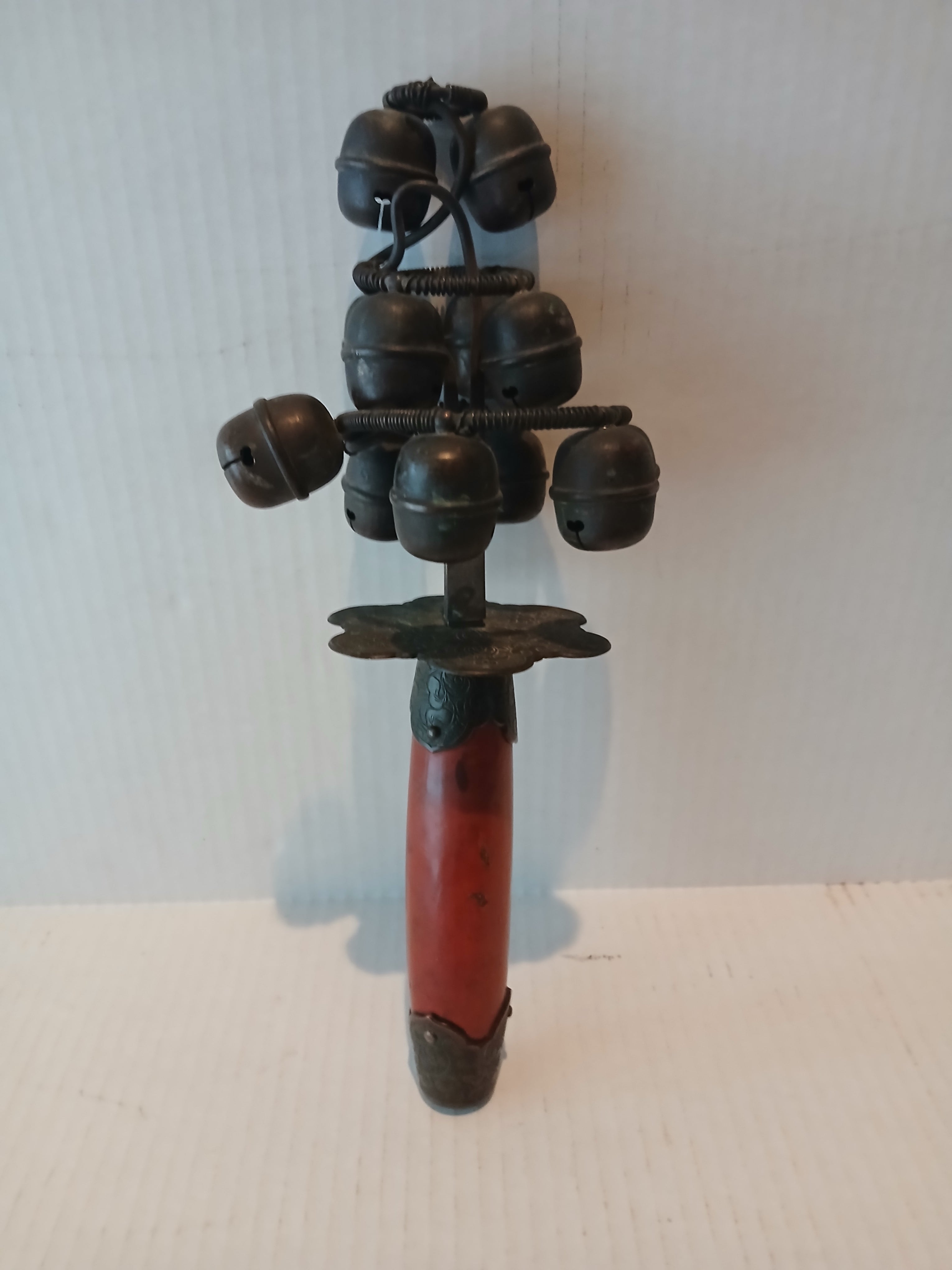 Antique Japanese Kagura Miko Suzu Buddhist Bells