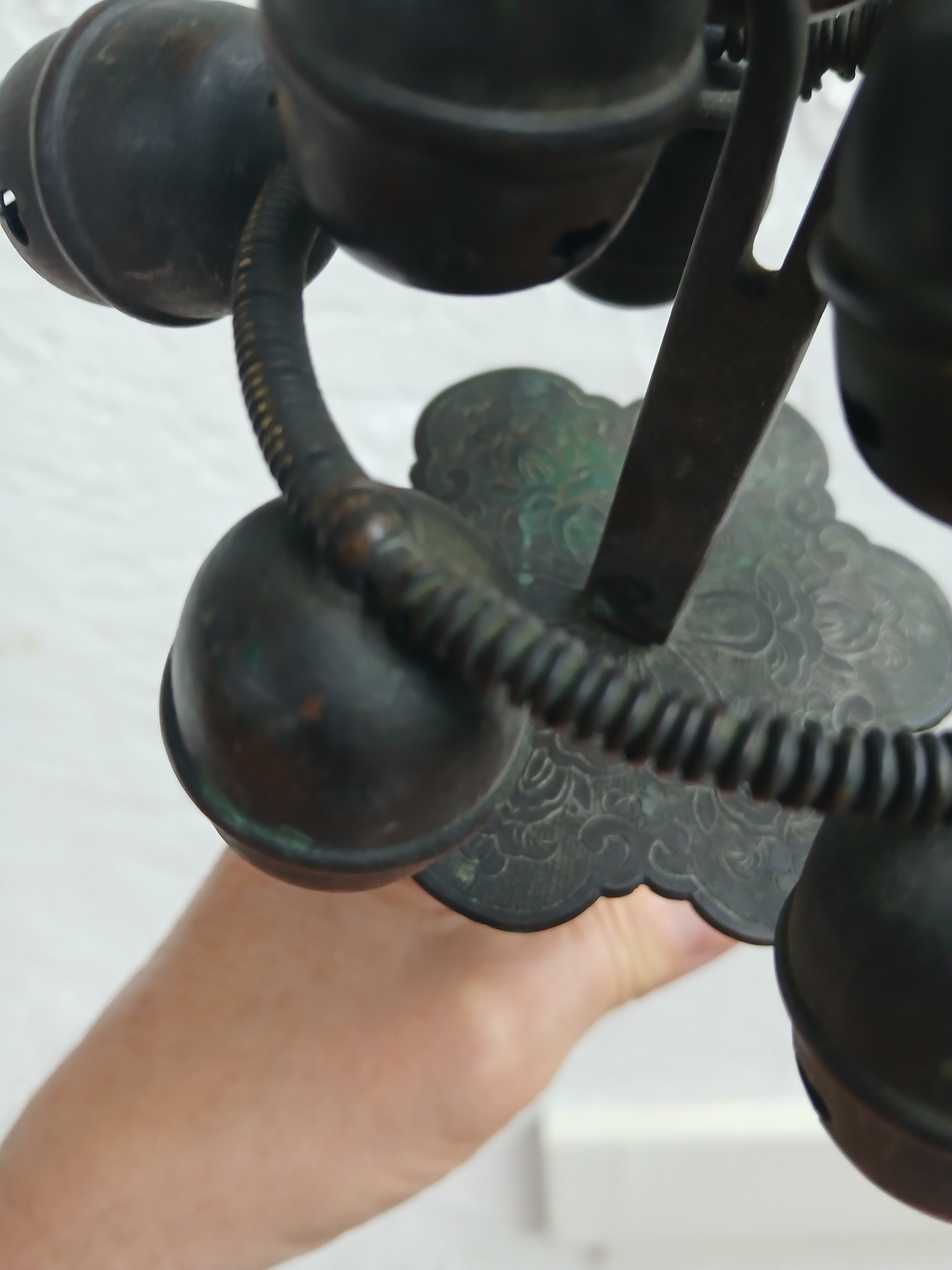 Antique Japanese Kagura Miko Suzu Buddhist Bells