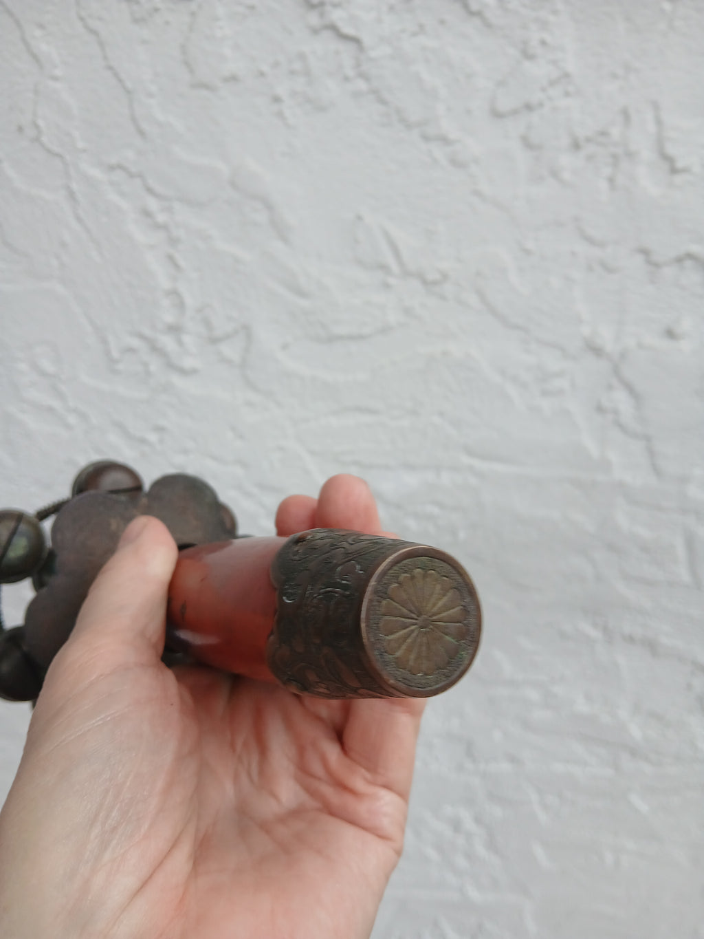 Antique Japanese Kagura Miko Suzu Buddhist Bells