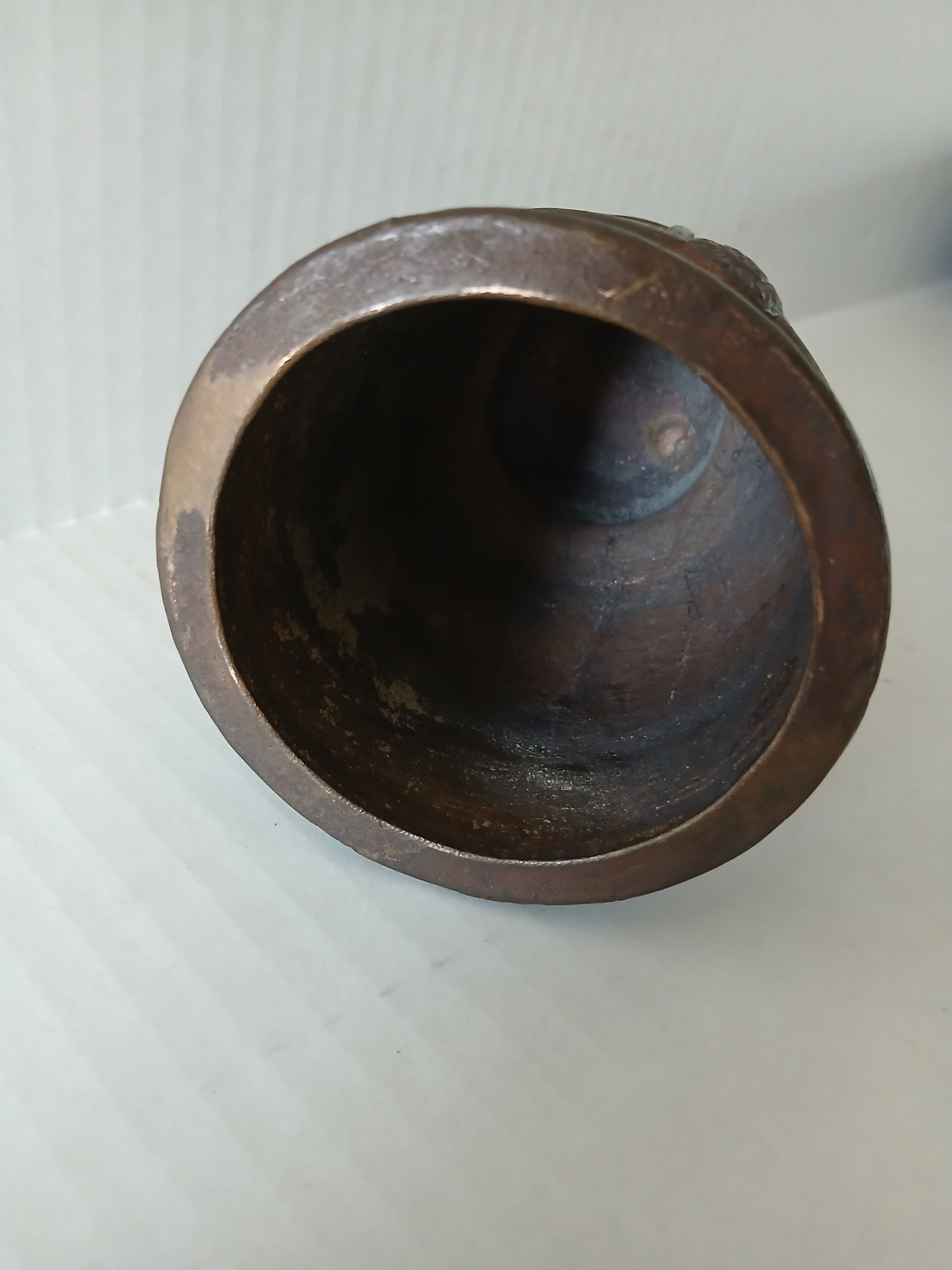 Antique Japanese Bronze Buddhist Temple Bell