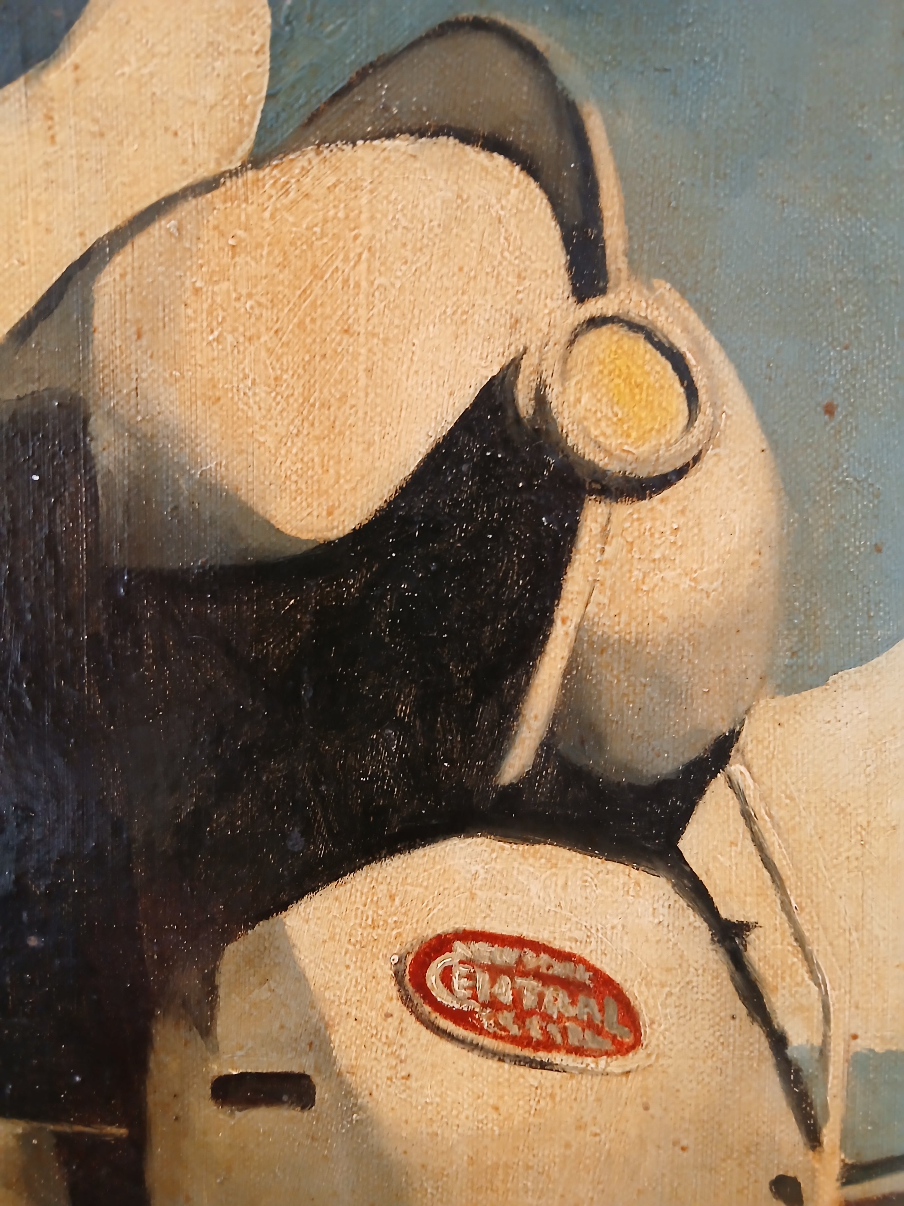 The New 20th Century Limited 1930s Oil on Canvas