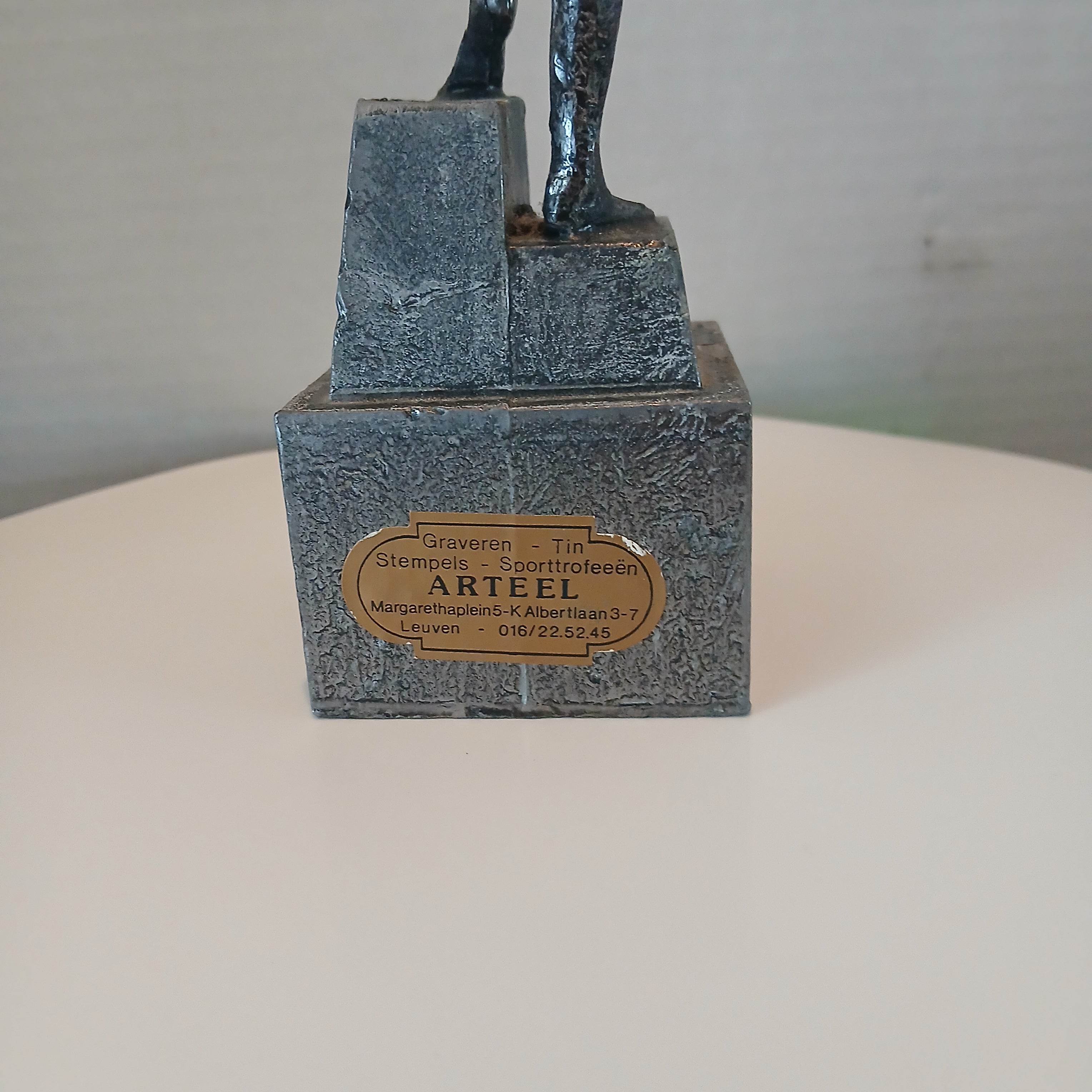 After Jef Claerhout Bronze Beeld Fonske Sapientiae