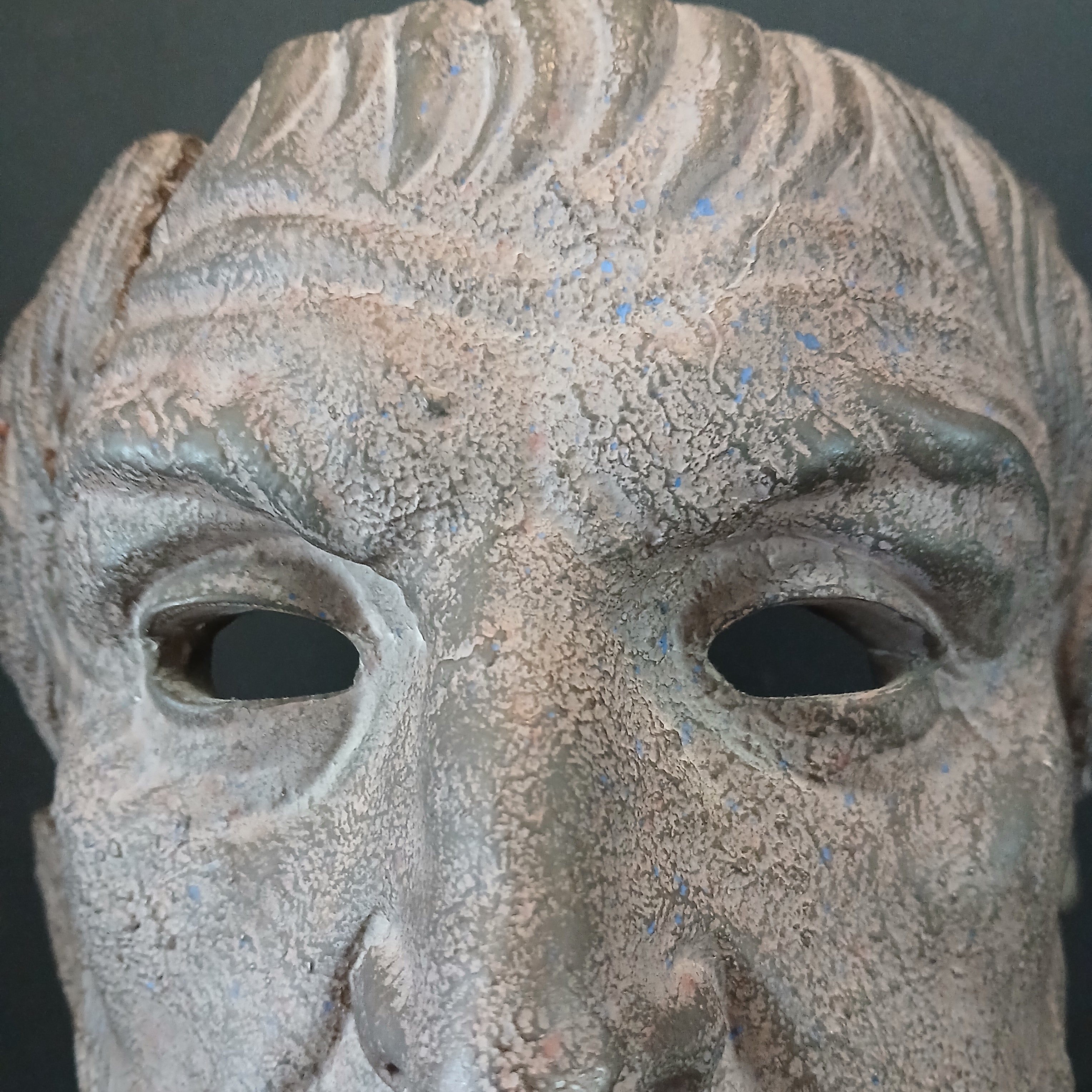 Stunningly Impressive Mask Sculpture of Homer, Iconic Greek Poet