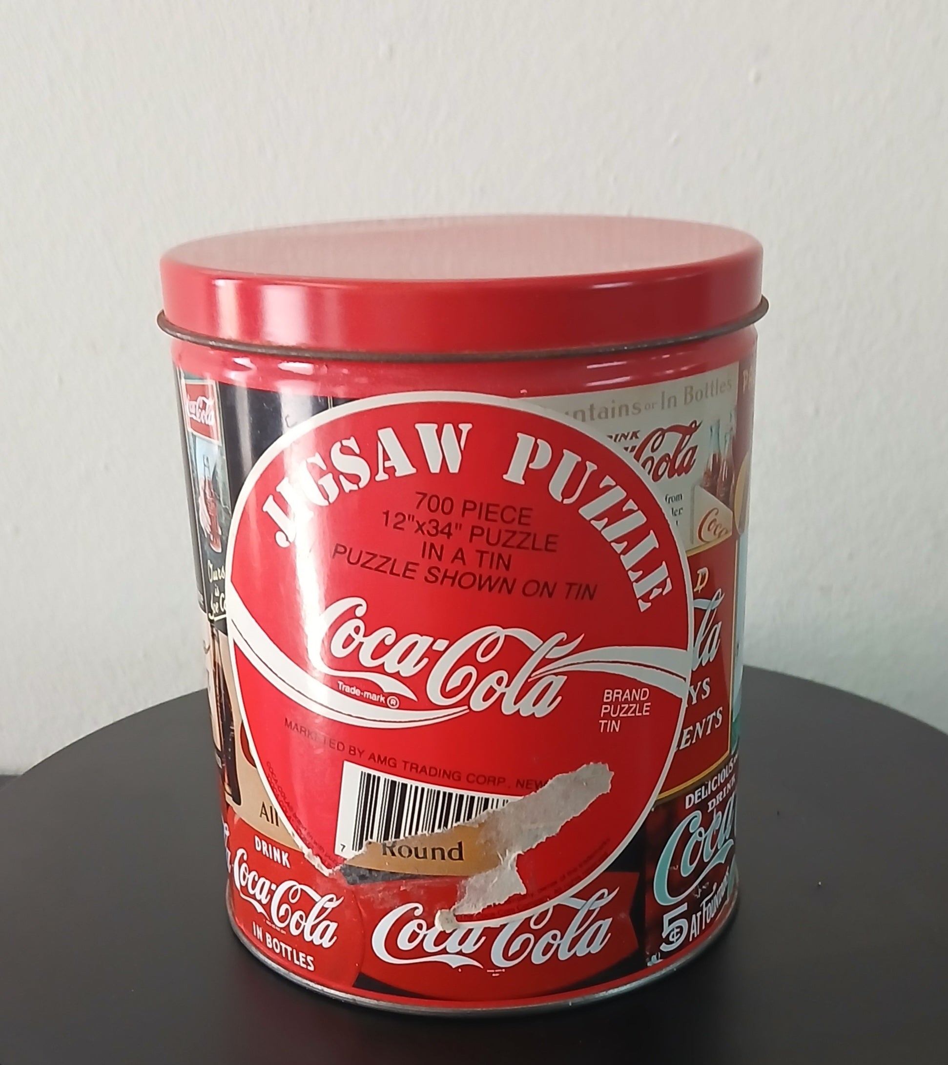 Vintage 1993 Coca-Cola 700 Piece Jigsaw Puzzle FREE SHIPPING!