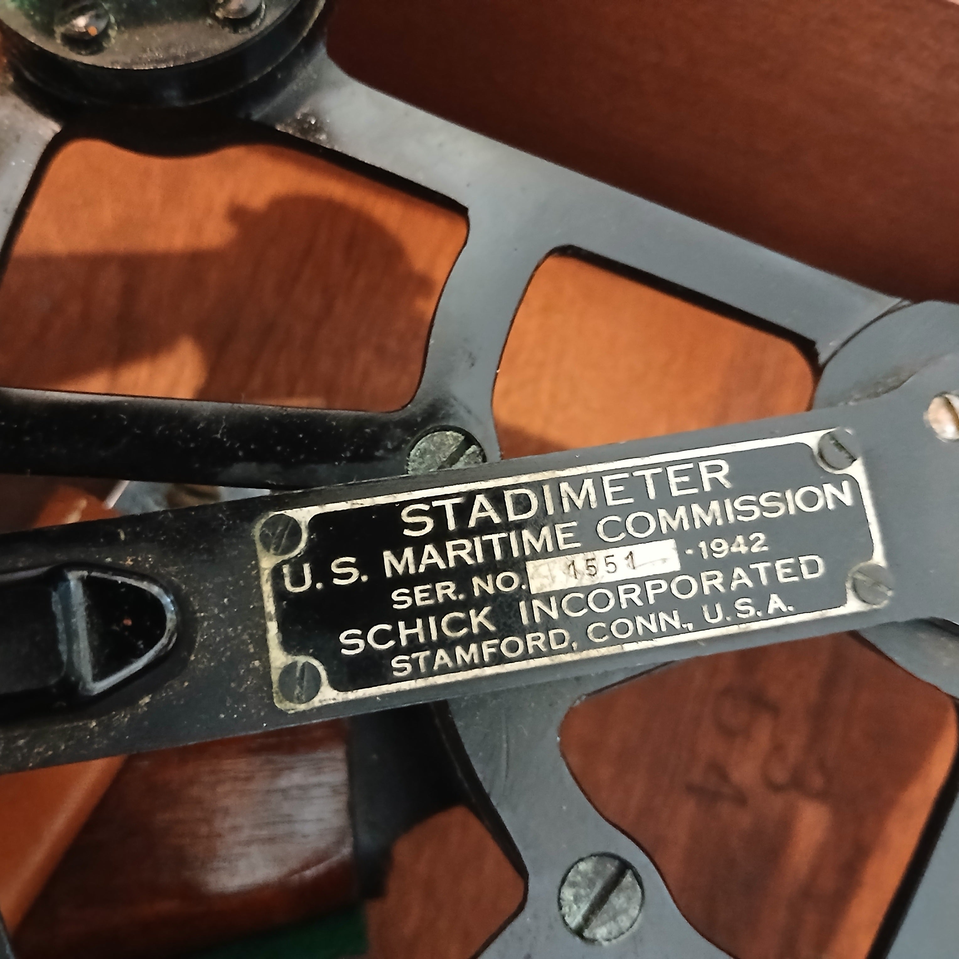Stadimeter - U.S. Maritime Commission Series 1551 - 1942 in Box