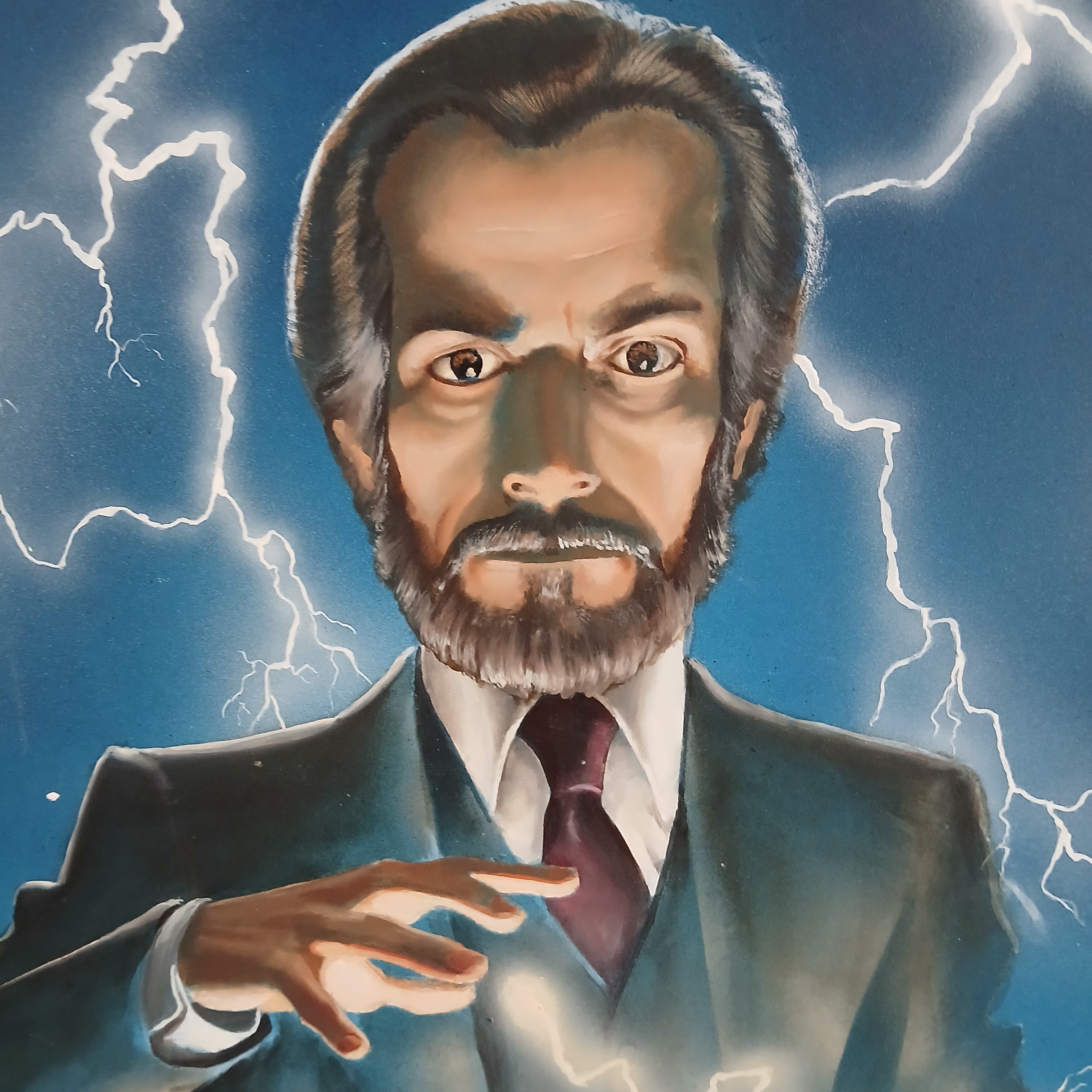 Original Illustration-Another Wizard-by Duncan Eagleson Famed Comic Book Artist