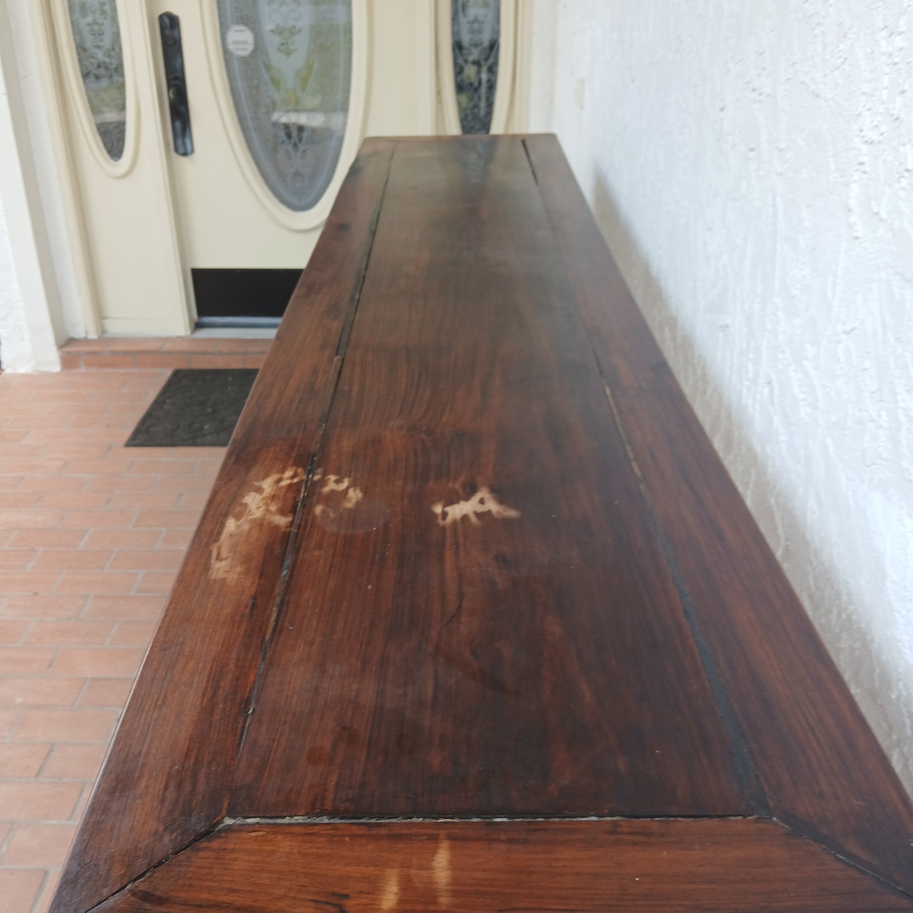 18th to Early 19th Century Chinese Carved Hongmu Altar Table
