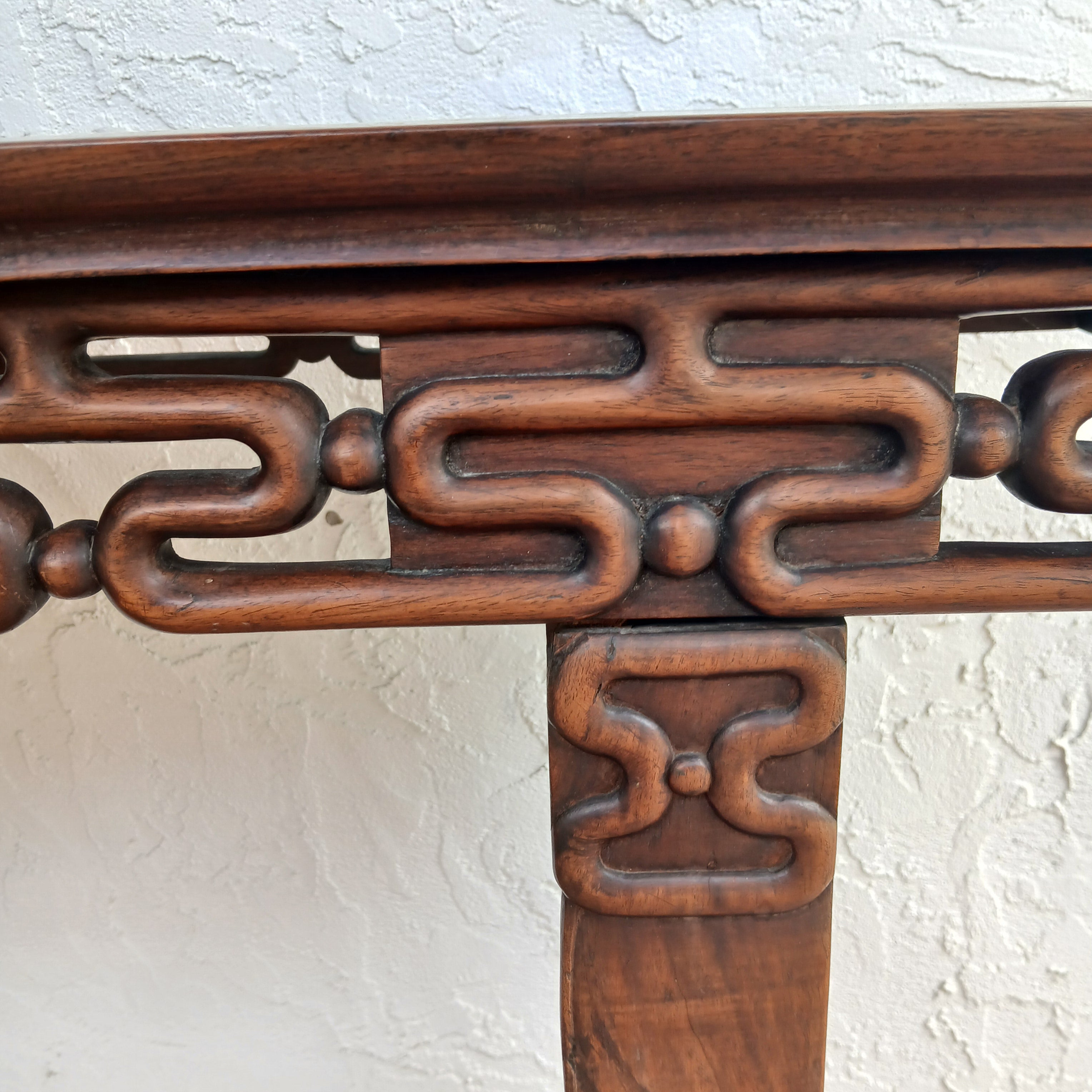 18th to Early 19th Century Chinese Carved Hongmu Altar Table