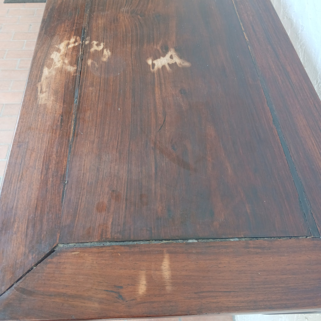18th to Early 19th Century Chinese Carved Hongmu Altar Table