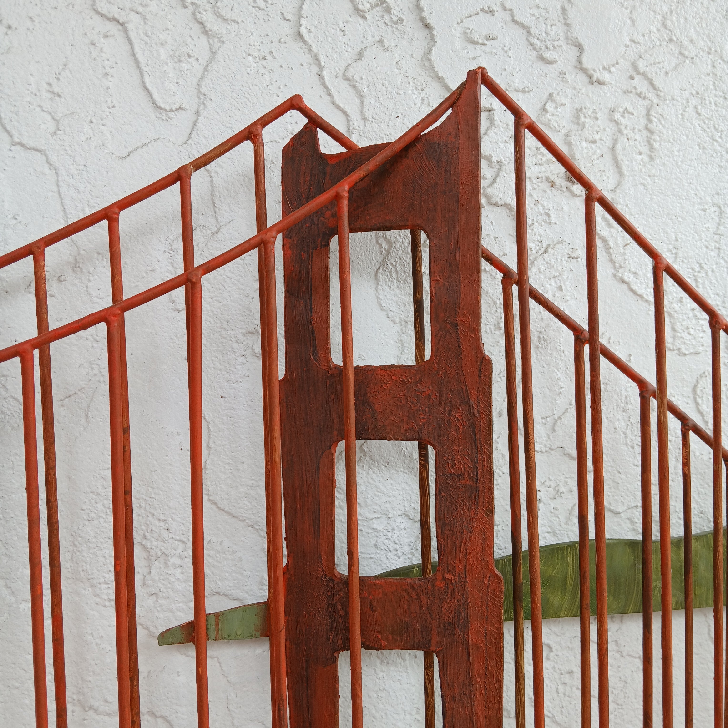 Vintage Golden Gate Bridge Wall Sculpture Wow!
