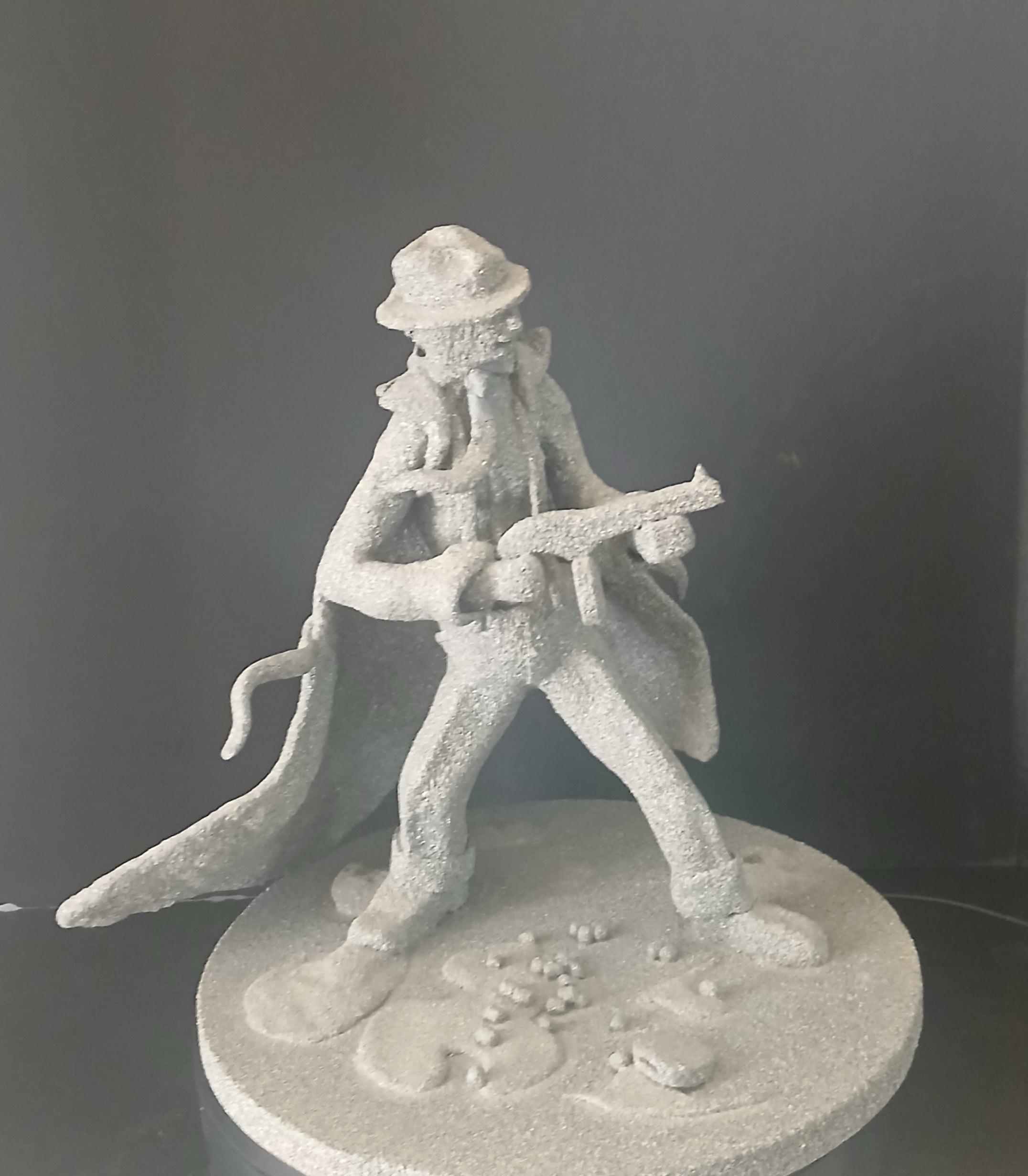 Tommy Gun Gangster Sculpture - ARE YOU KIDDING ME? !!! Showcaseshop Showcases