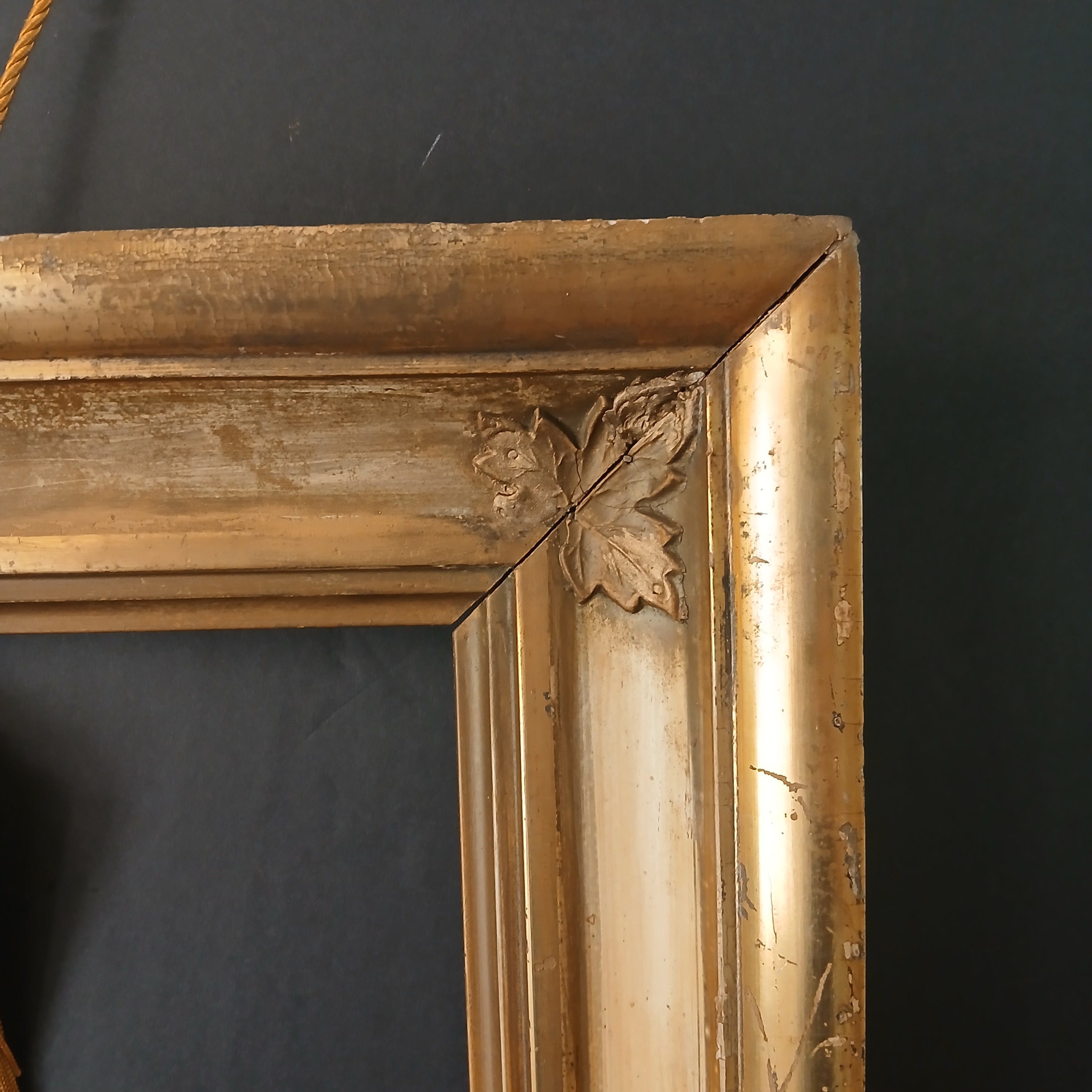Lustrous Antique Picture/Mirror Frame c. 1900 15 3/4 x 11 3/4