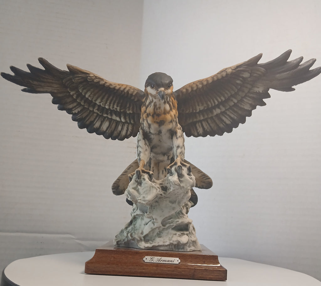 Electrifying Giuseppe Armani Sculpture Majestic Bird of Prey FREE SHIPPING!