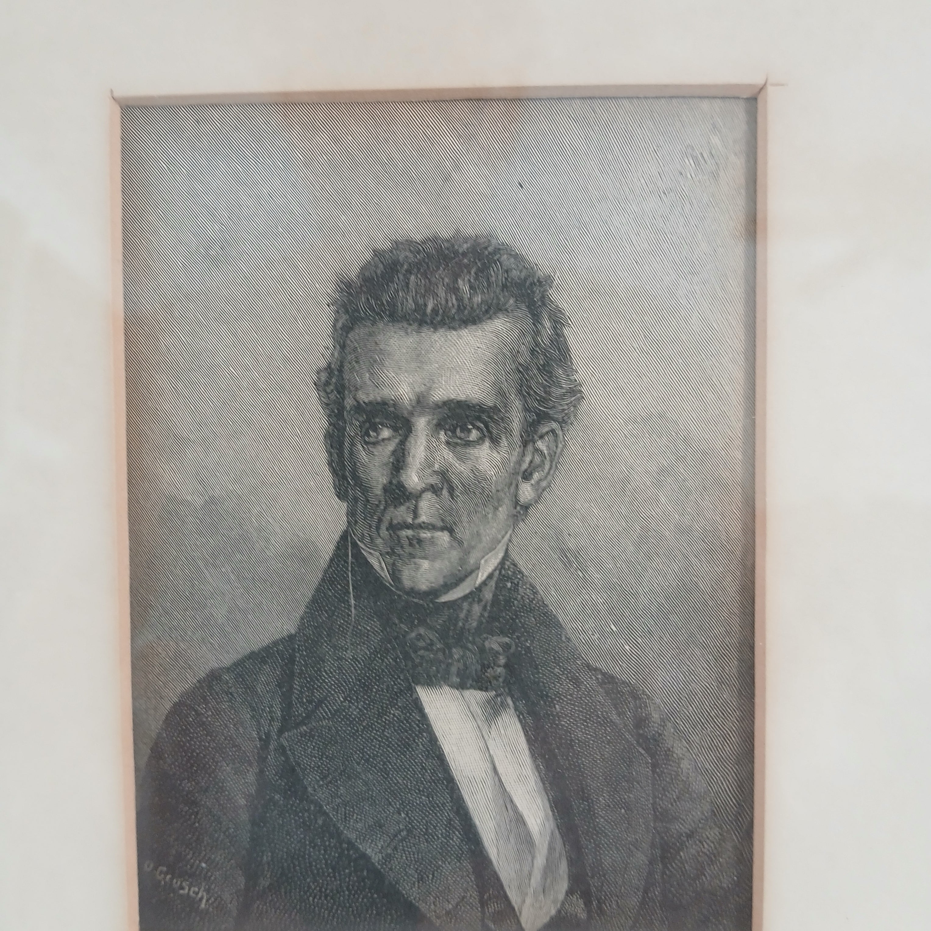Land Grant bearing signature of James K. Polk 11th President of the United States