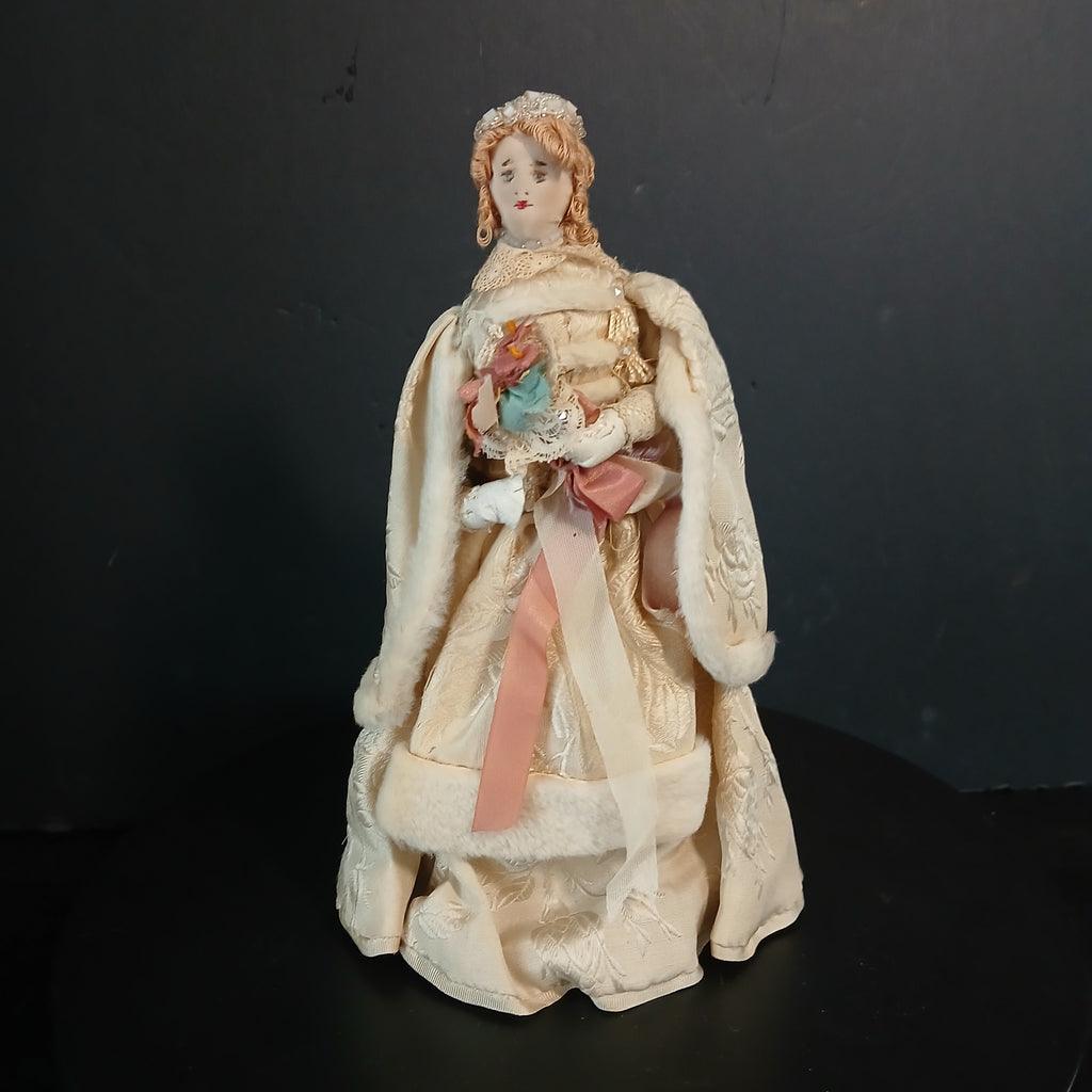 19th Century Handmade Bridal Doll