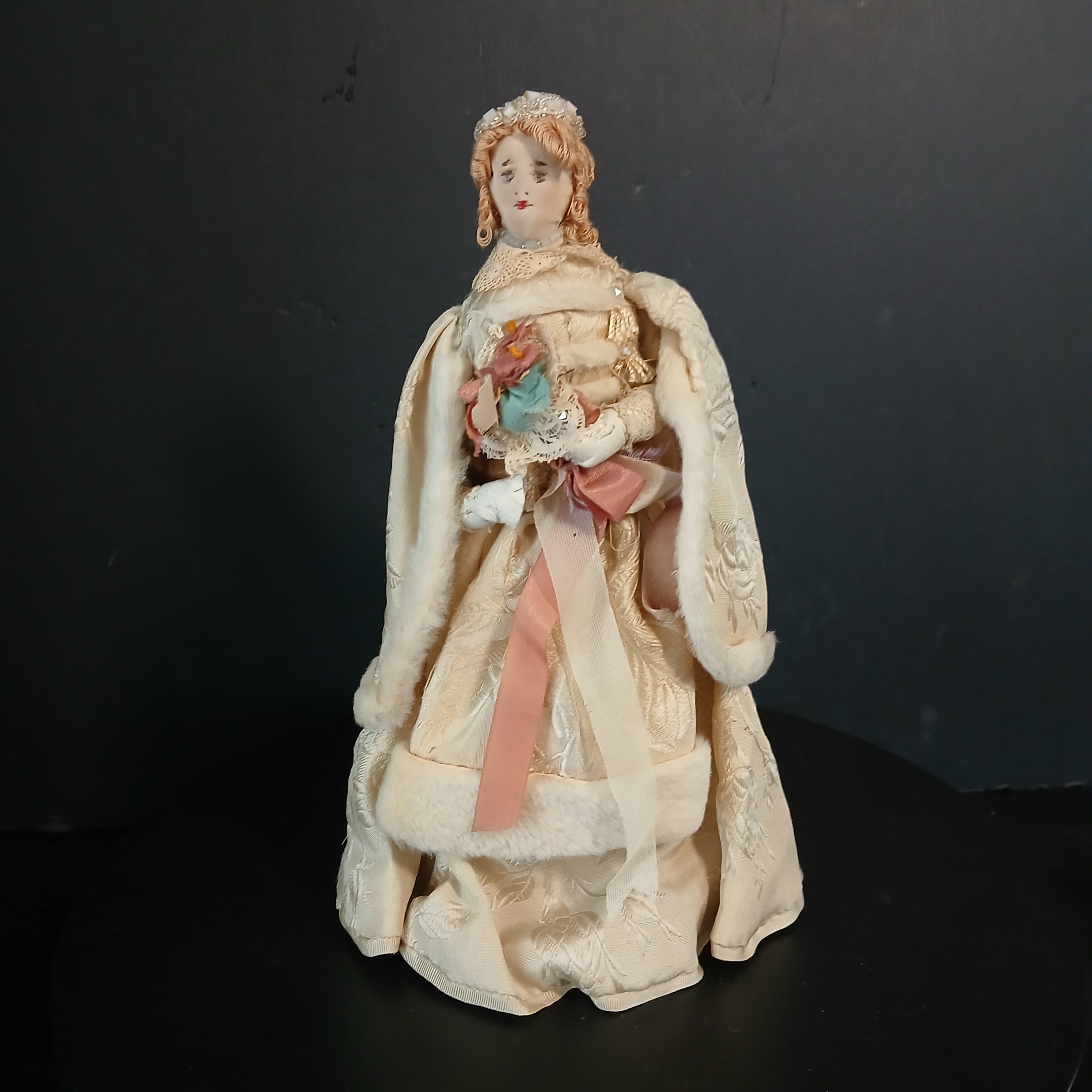 19th Century Handmade Bridal Doll