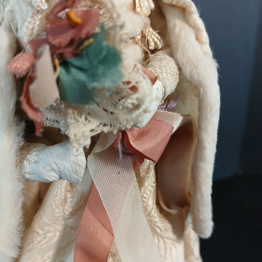 19th Century Handmade Bridal Doll