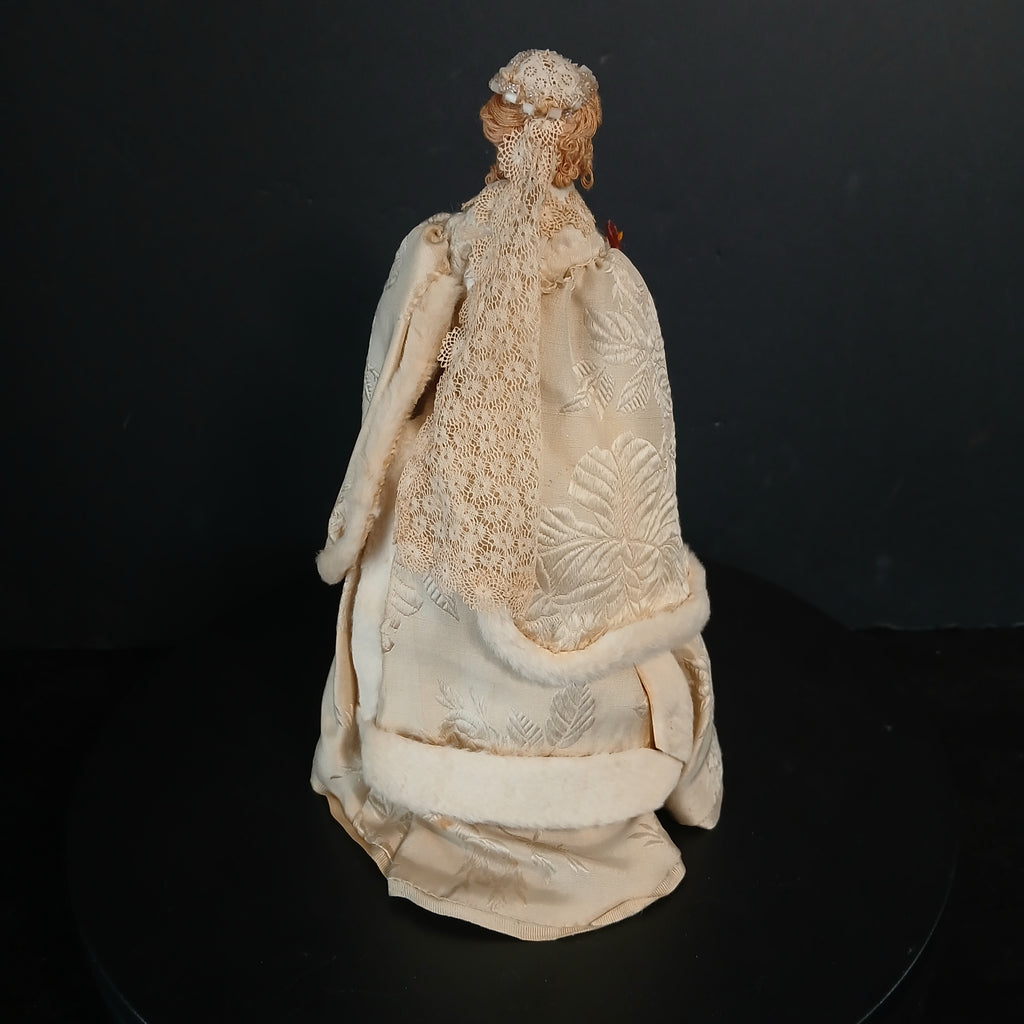 19th Century Handmade Bridal Doll