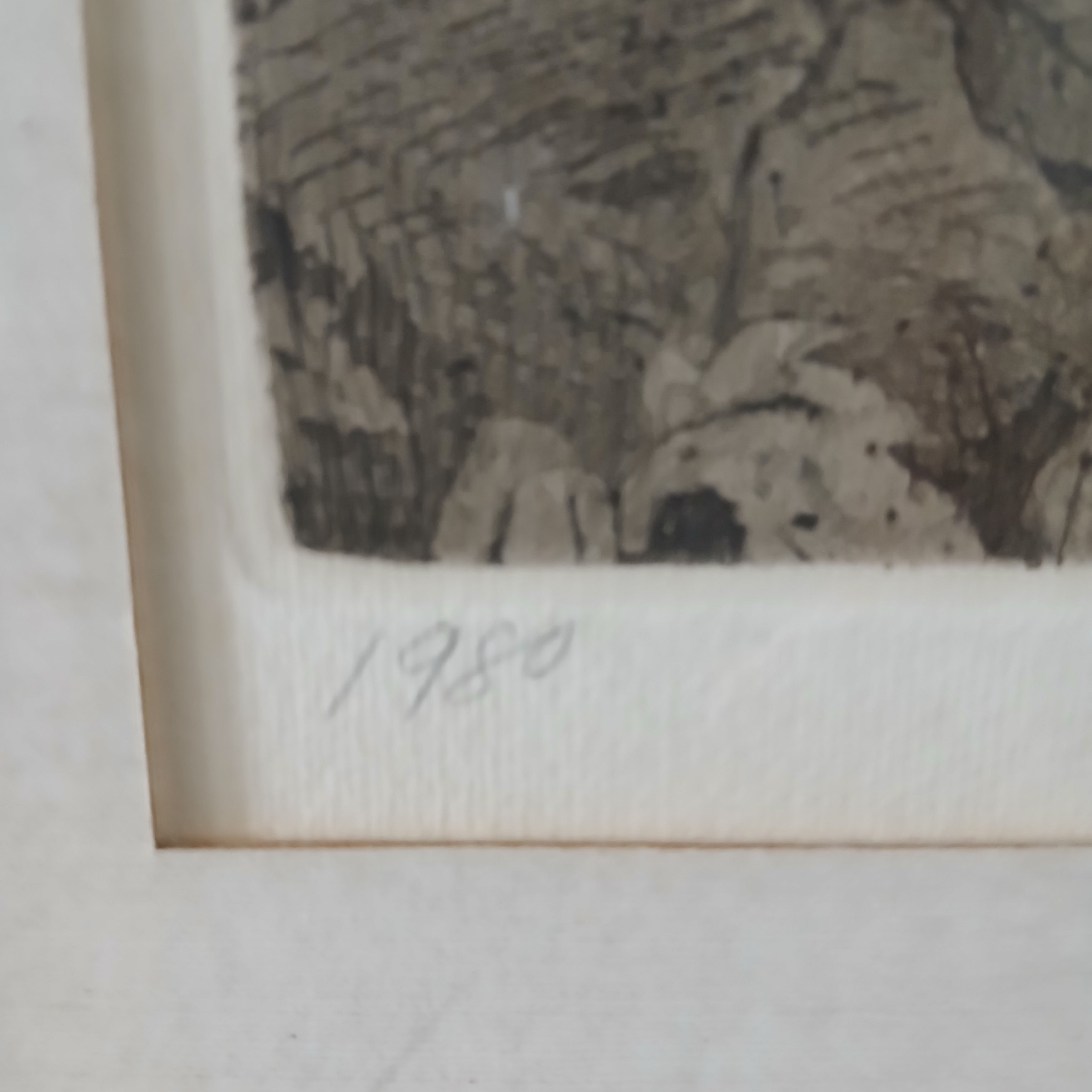 Michael Jacques etching of George Cayley: The First Step- Aviation Pioneer