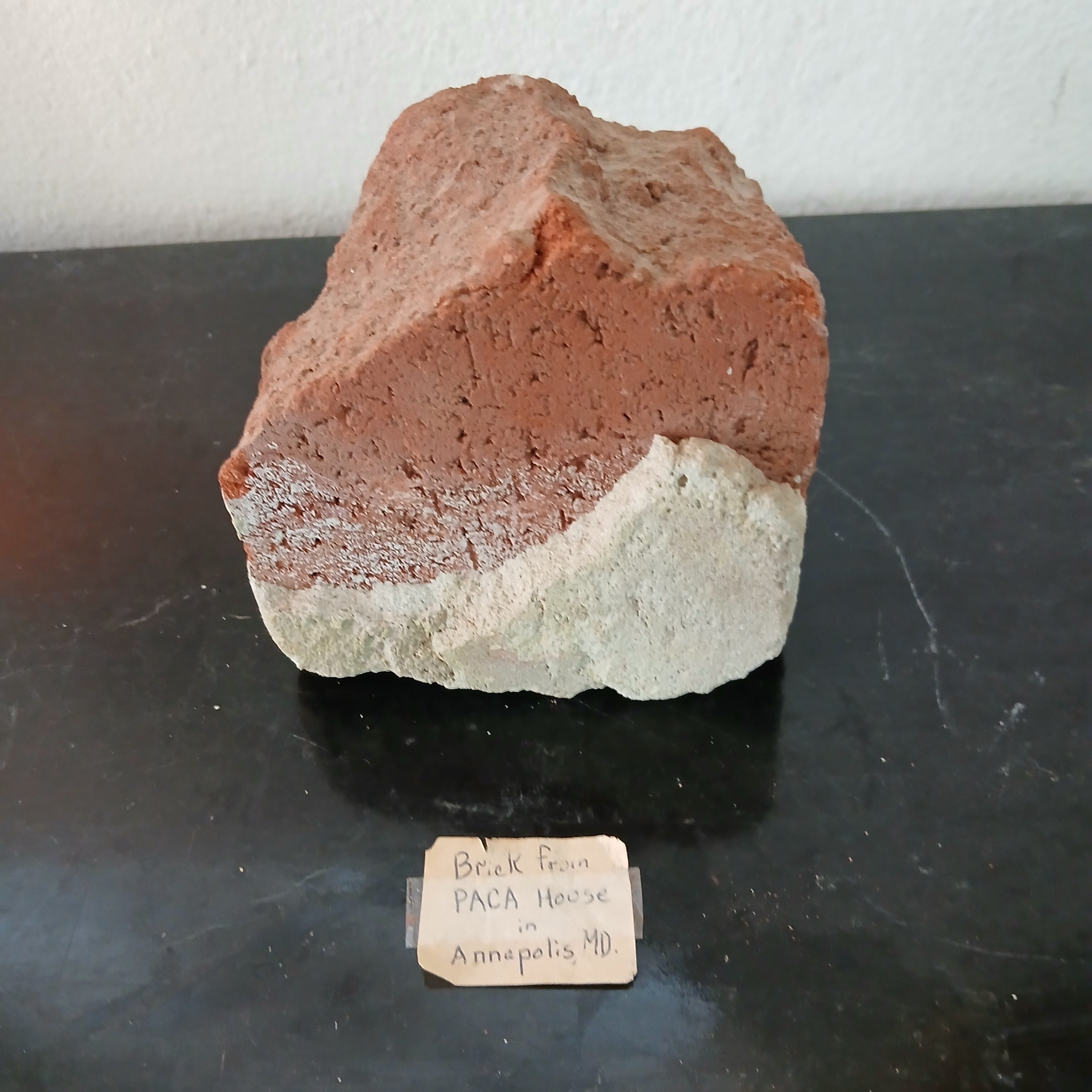 Historical Brick Fragment from the William Paca House Annapolis, MD