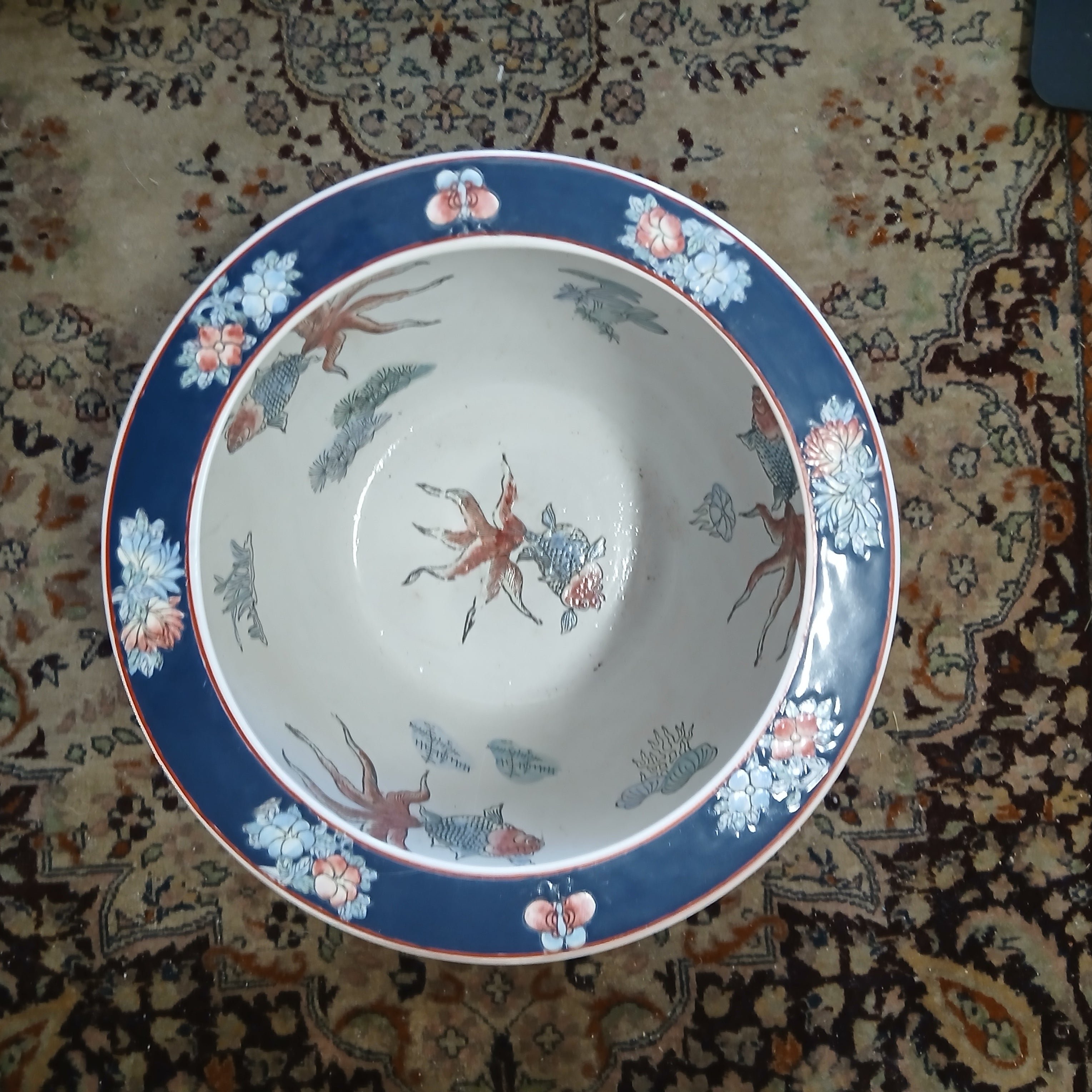 Magnificent Hand-painted Chinese Jardinière