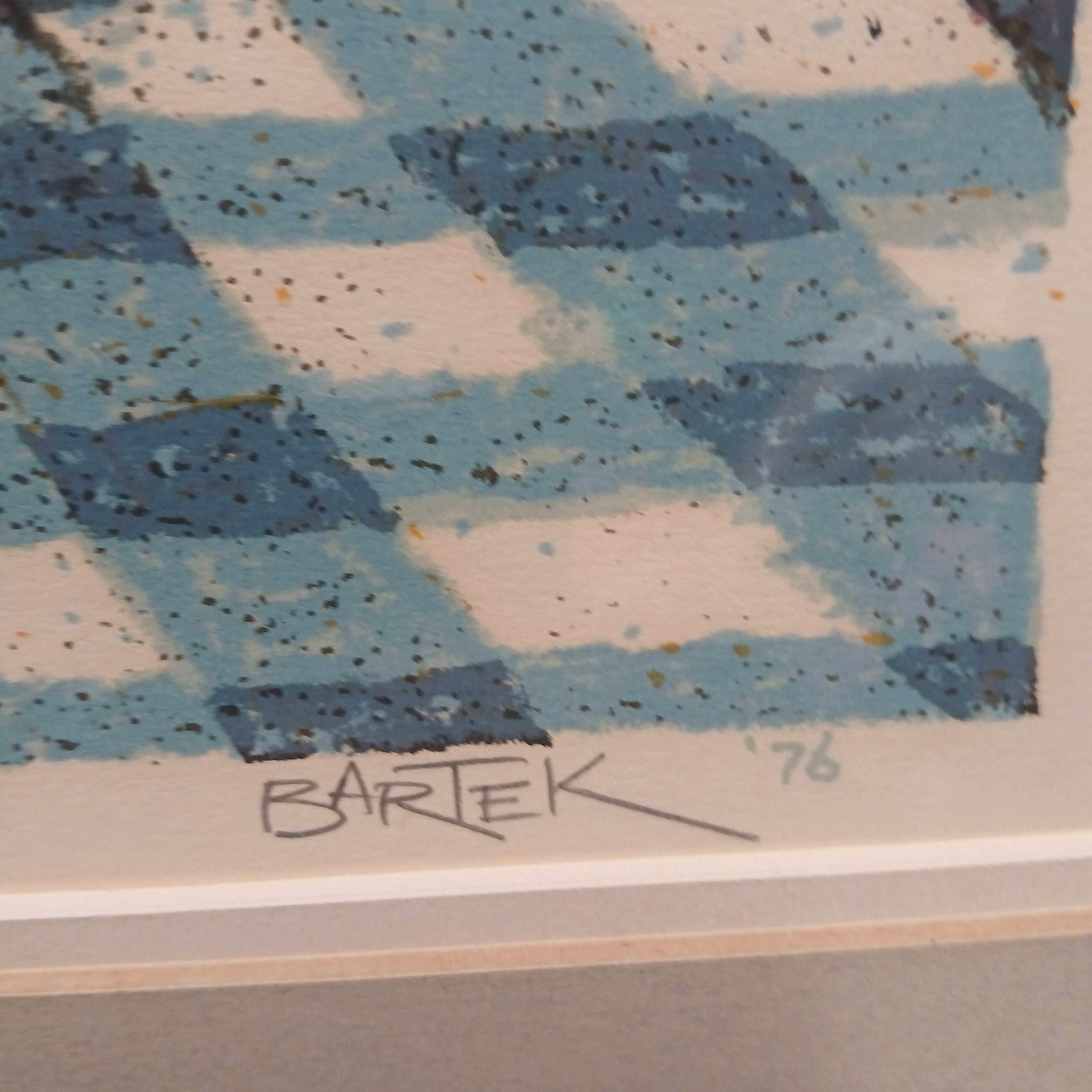 1976 Serigraph - December Pears - by Tom Bartek 1932-2024