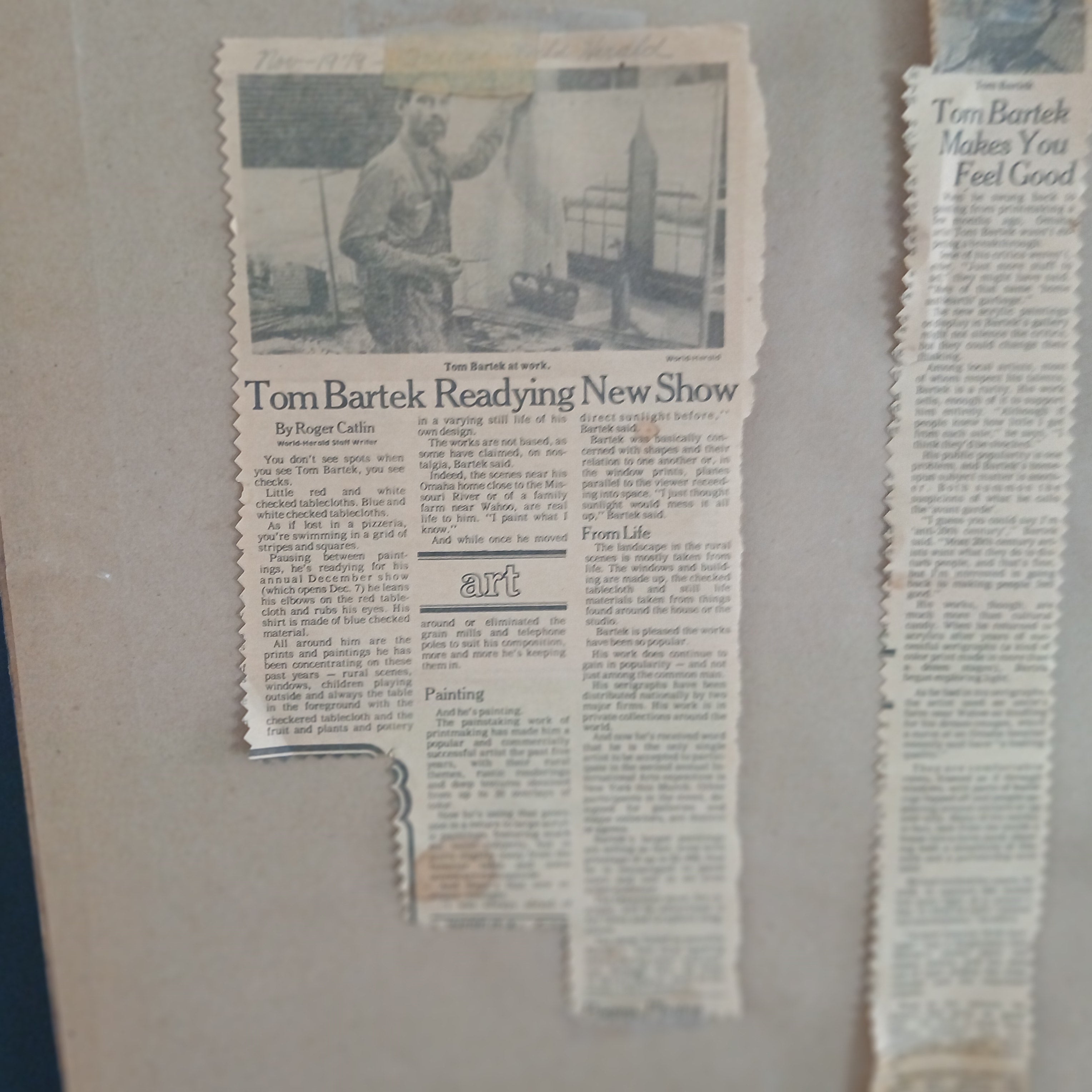 1976 Serigraph - December Pears - by Tom Bartek 1932-2024