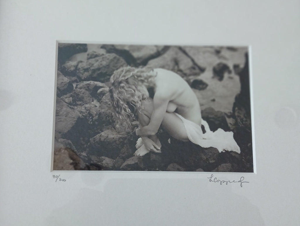 Three Artful Nudes by Renowned Photographer Laurie Coppedge Signed and Numbered