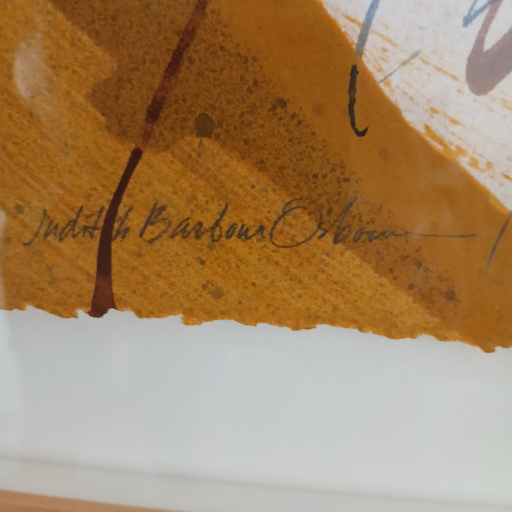 Extraordinary Mixed Media Artwork by Judith Barbour Osbourne