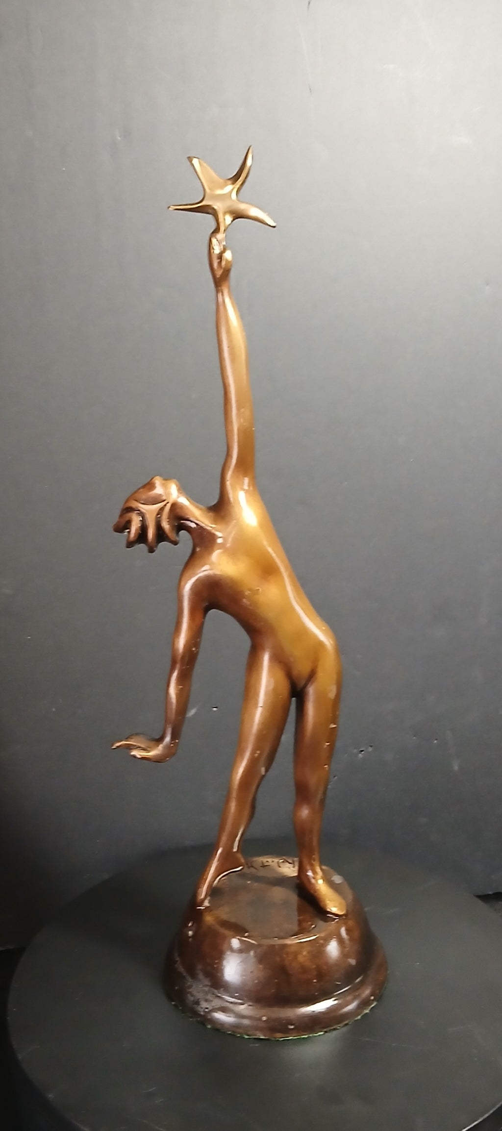 Impressive Robert St. Croix Bronze "Reaching for the Stars"