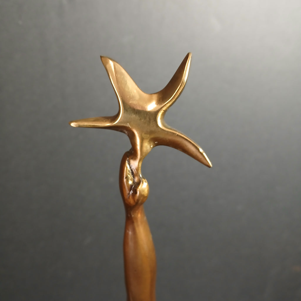 Impressive Robert St. Croix Bronze "Reaching for the Stars"