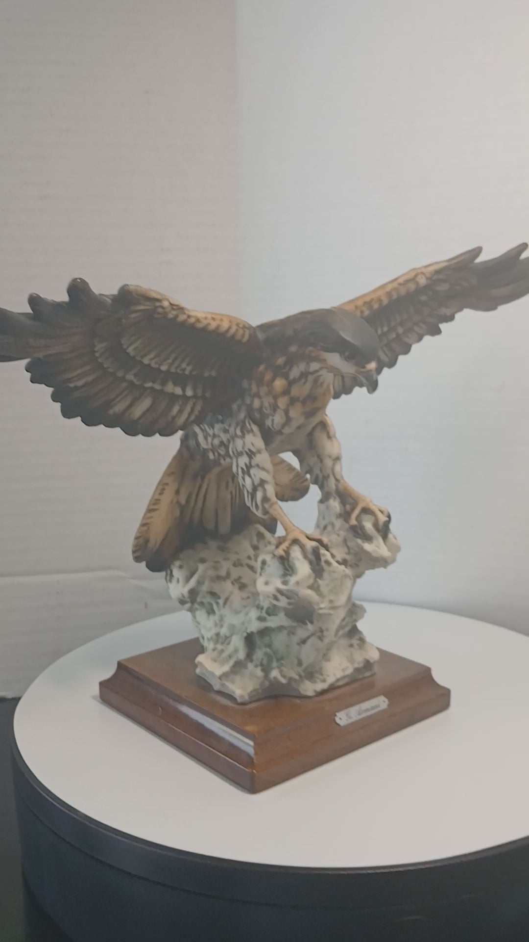 Electrifying Giuseppe Armani Sculpture Majestic Bird of Prey FREE SHIPPING!