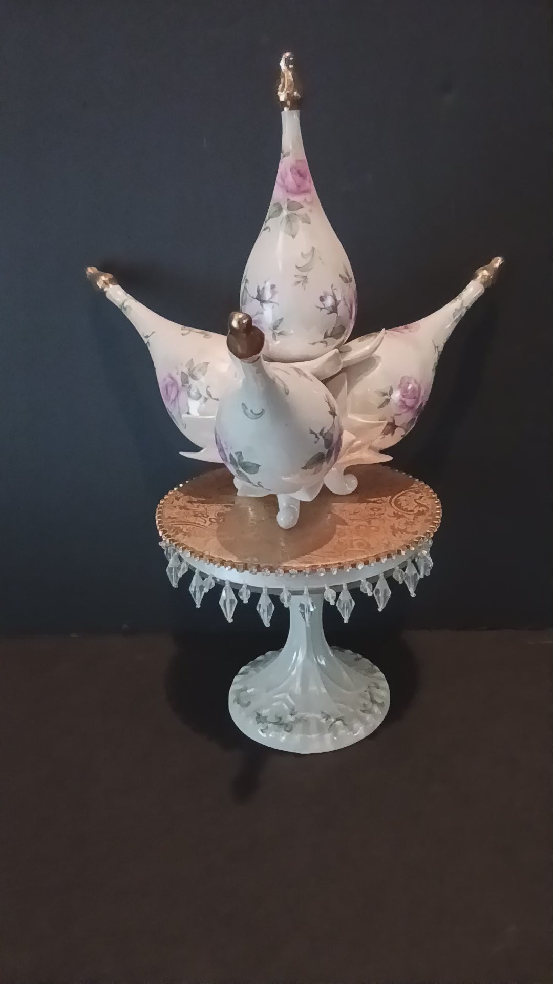 Fabulous Porcelain Sculpture by World Famous Ceramicist Rain Harris