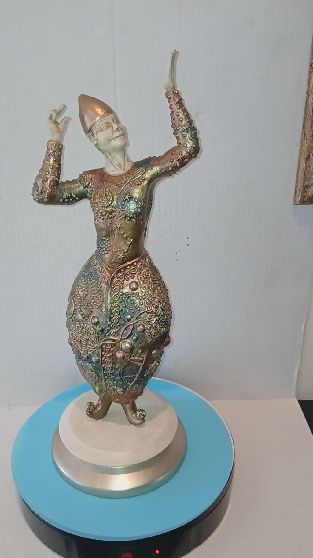 Fabulous Art Deco Style Dancing Figure Sculpture
